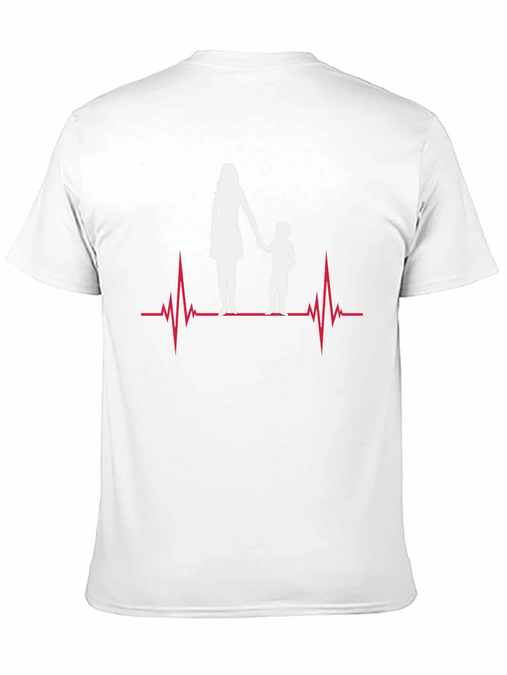 Mother & Child Heartbeat Graphic Tee