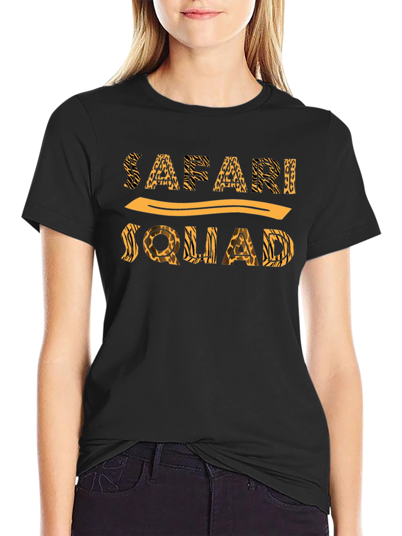Safari Squad Black T-Shirt
