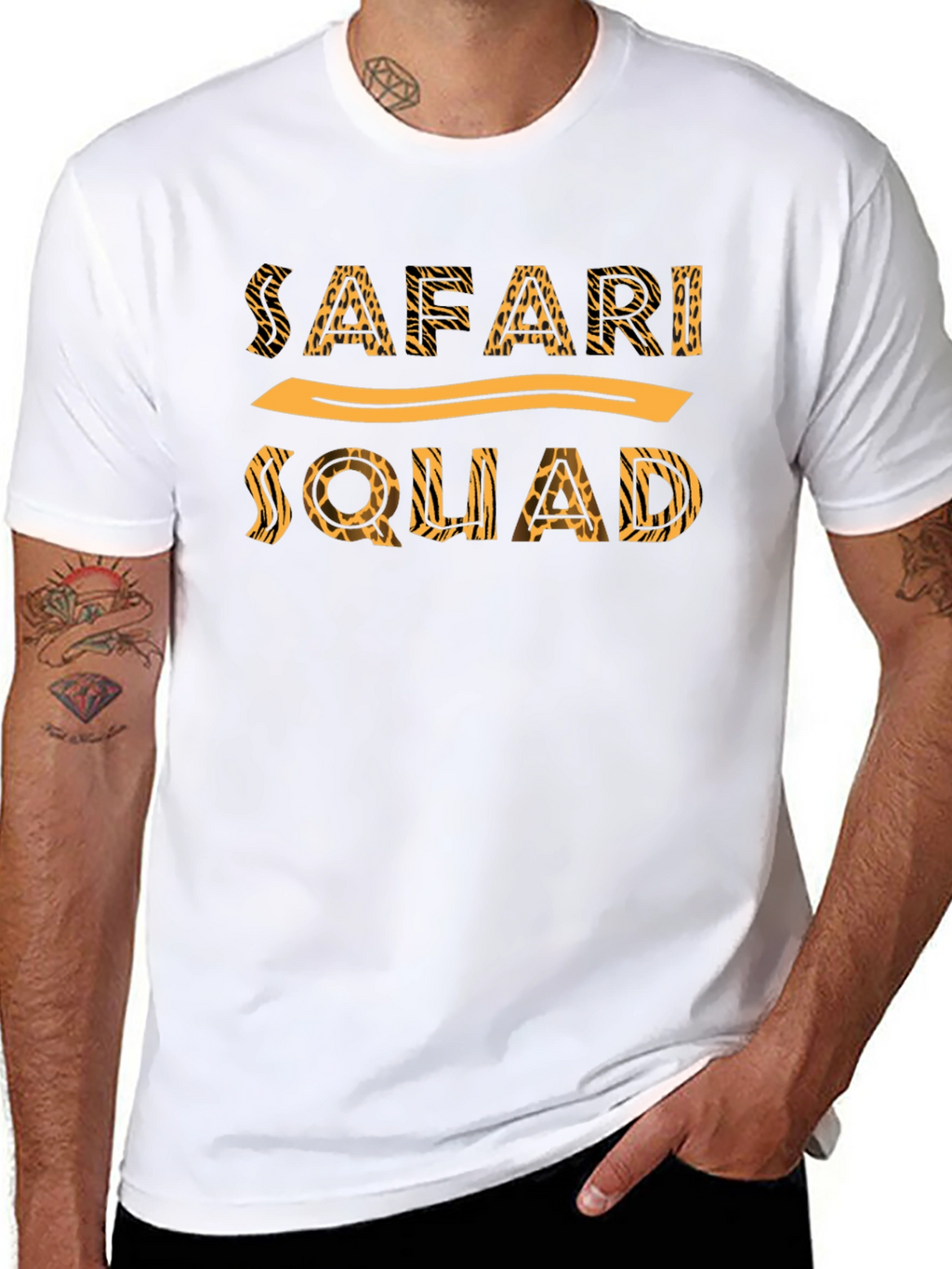 Safari Squad Black T-Shirt