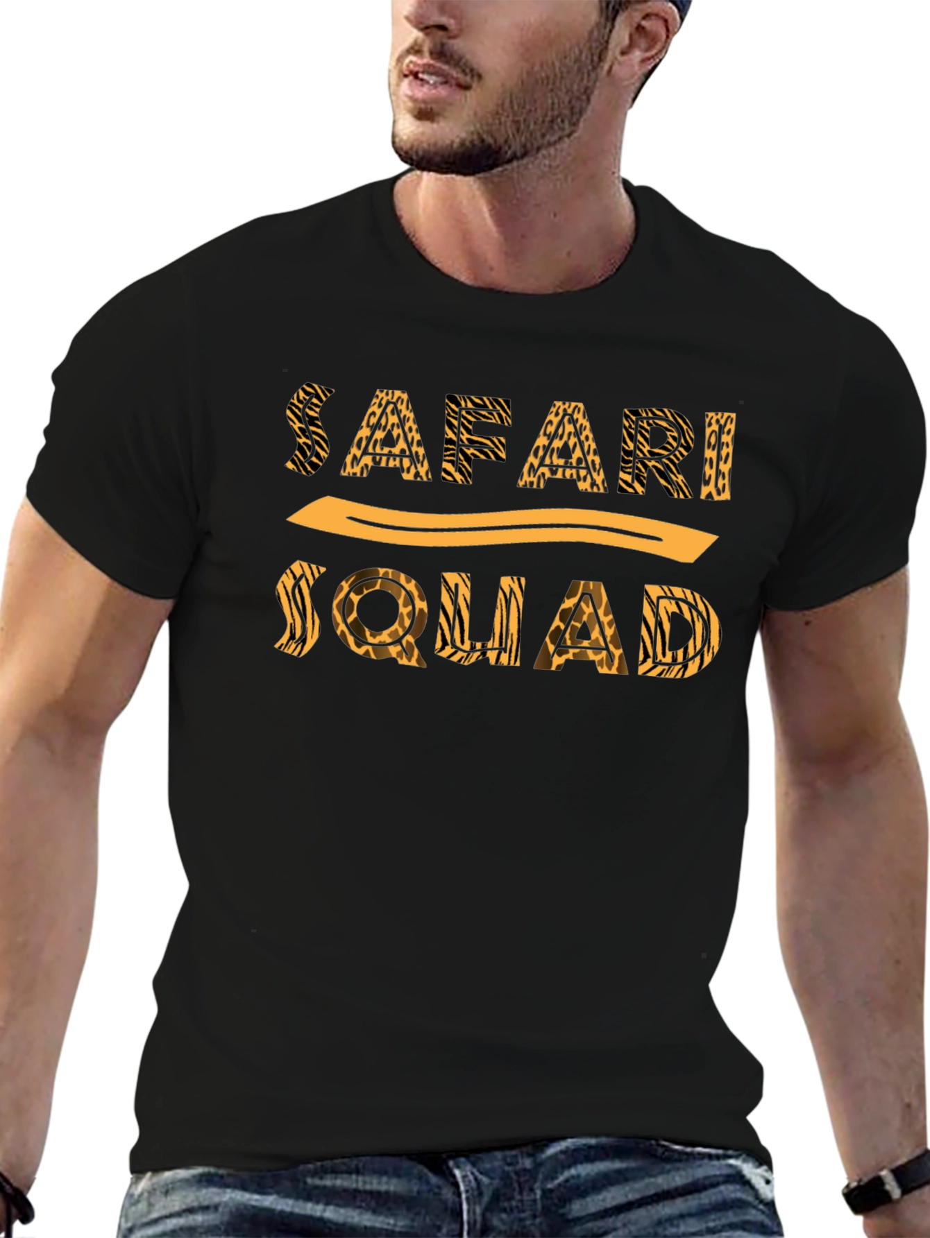 Safari Squad Black T-Shirt