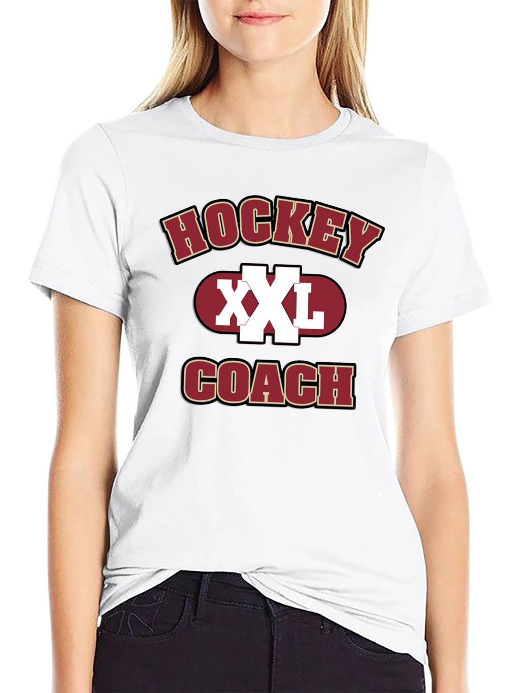 Hockey Coach XXL Graphic T-Shirt