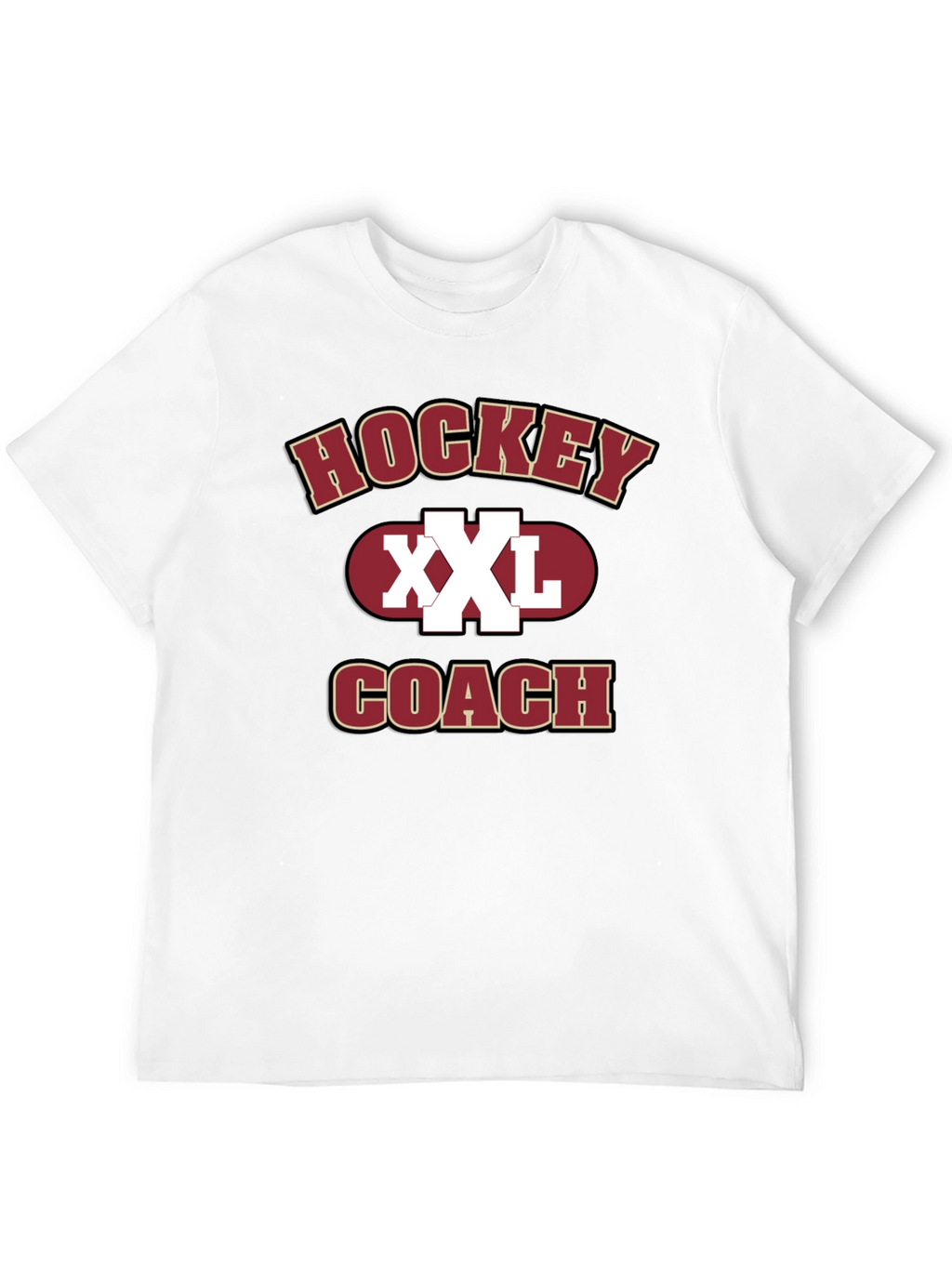 Hockey Coach XXL Graphic T-Shirt