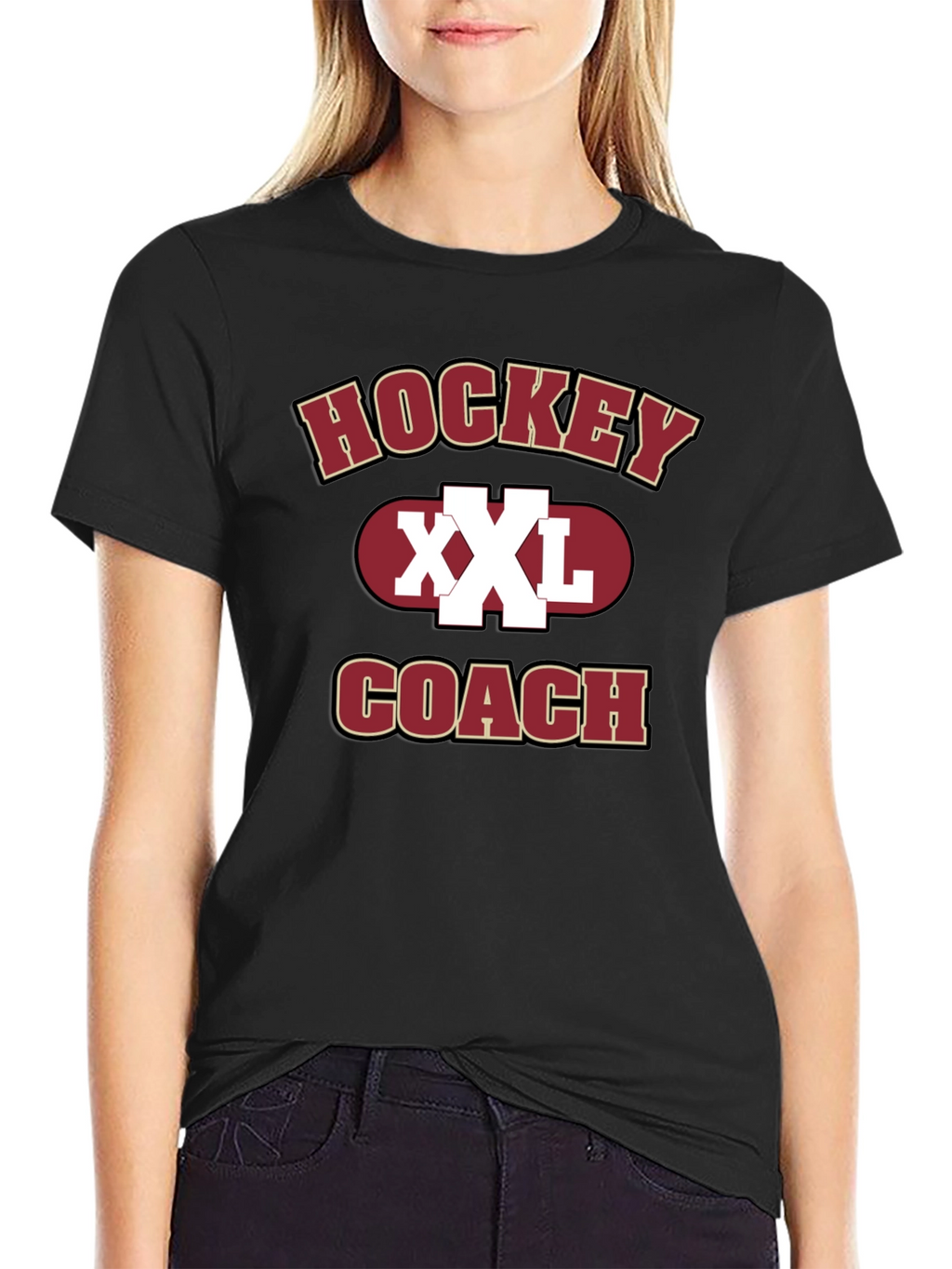 Hockey Coach XXL Graphic T-Shirt