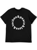 Techno & Peace & Love T-Shirt