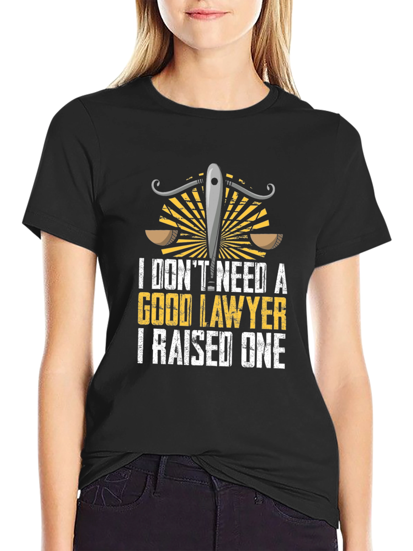 Funny Lawyer T-Shirt - I Raised One Tee