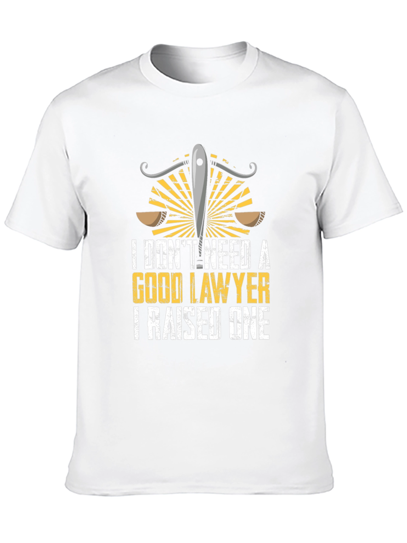 Funny Lawyer T-Shirt - I Raised One Tee