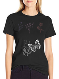 Butterfly 2025 Black T-Shirt