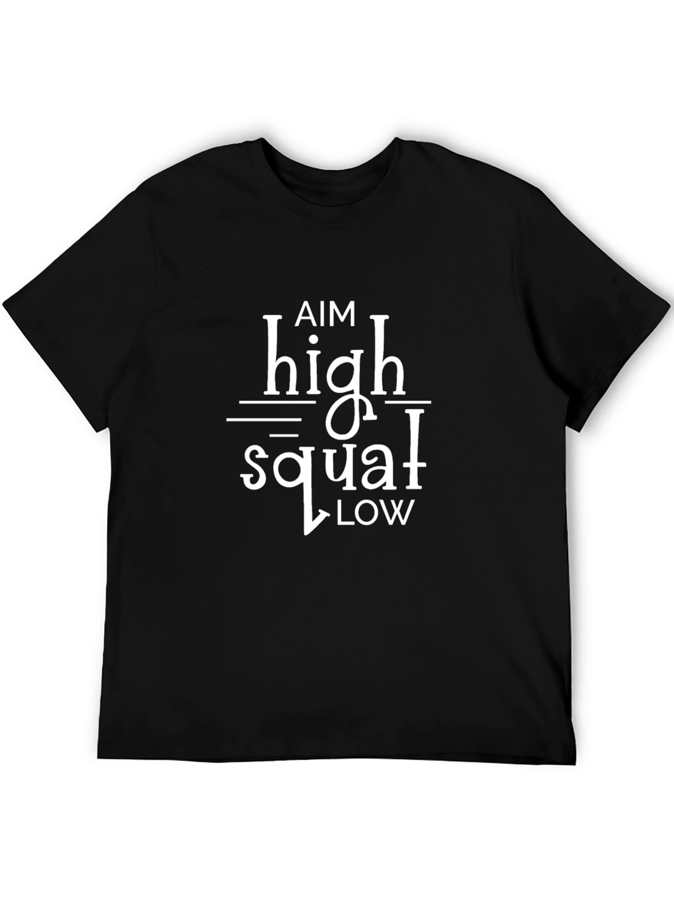 Aim High Squat Low Graphic Tee