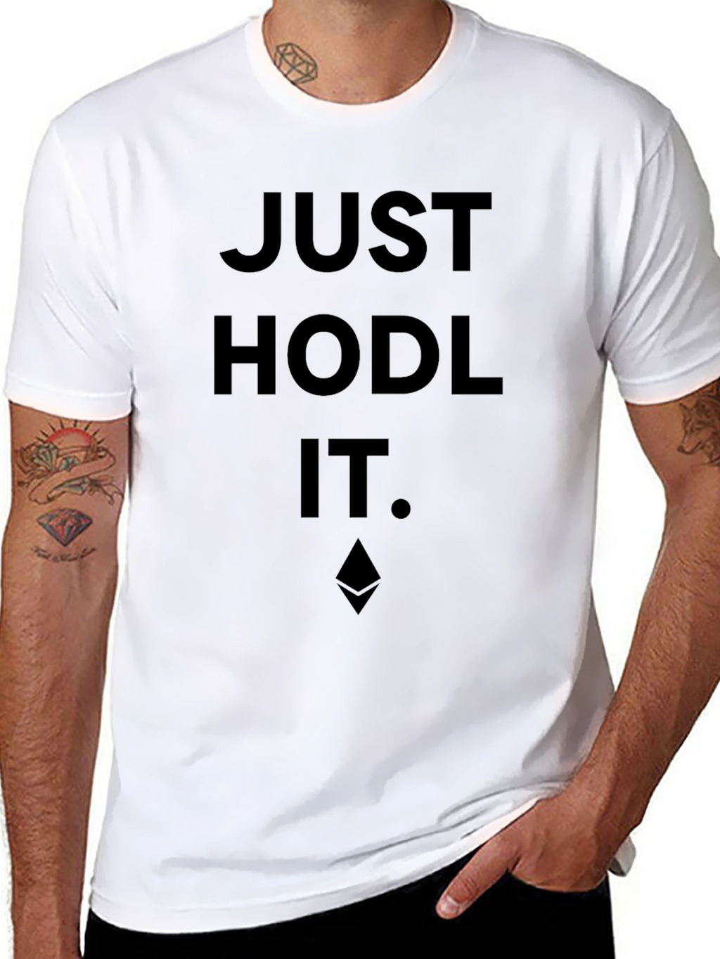 Just Hodl It. Crypto T-Shirt