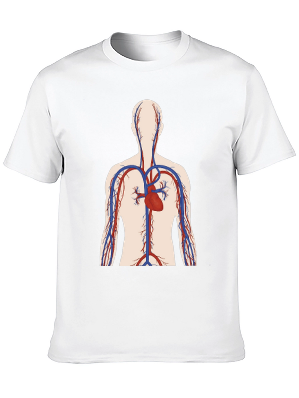 Anatomical Heart Graphic Tee - Black Unisex T-Shirt