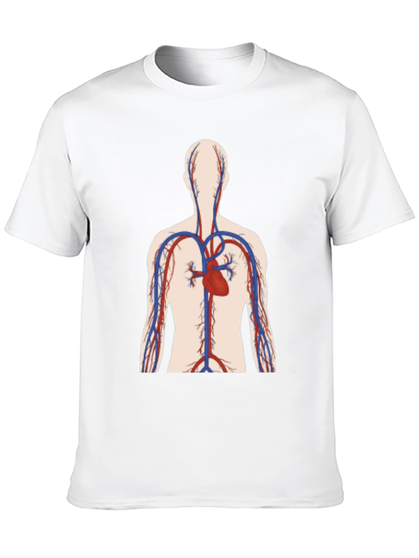 Anatomical Heart Graphic Tee - Black Unisex T-Shirt