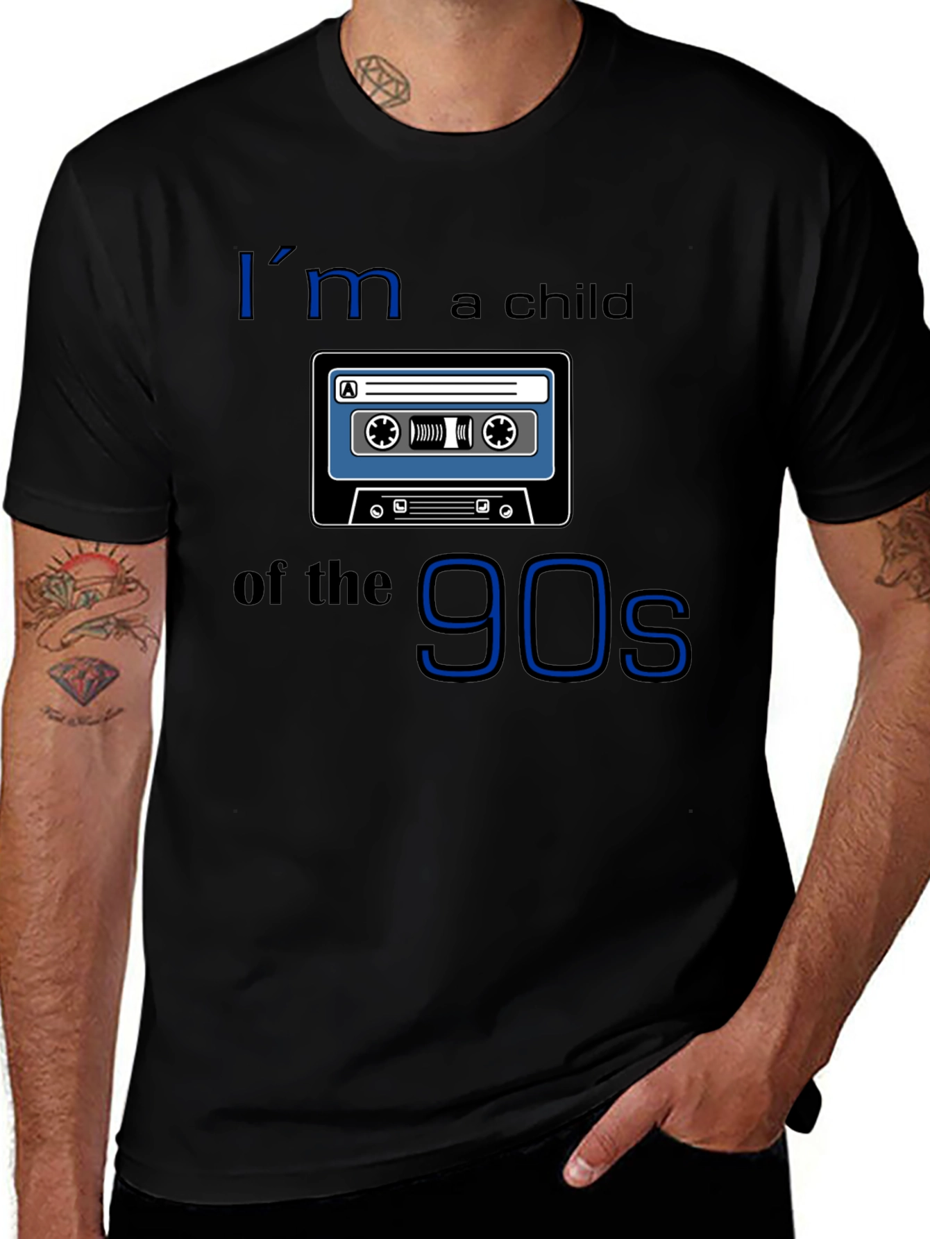 Retro 90s Cassette Tape T-Shirt - Nostalgic Style