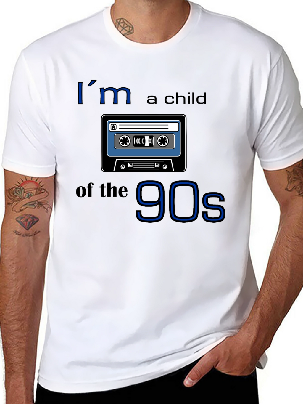 Retro 90s Cassette Tape T-Shirt - Nostalgic Style