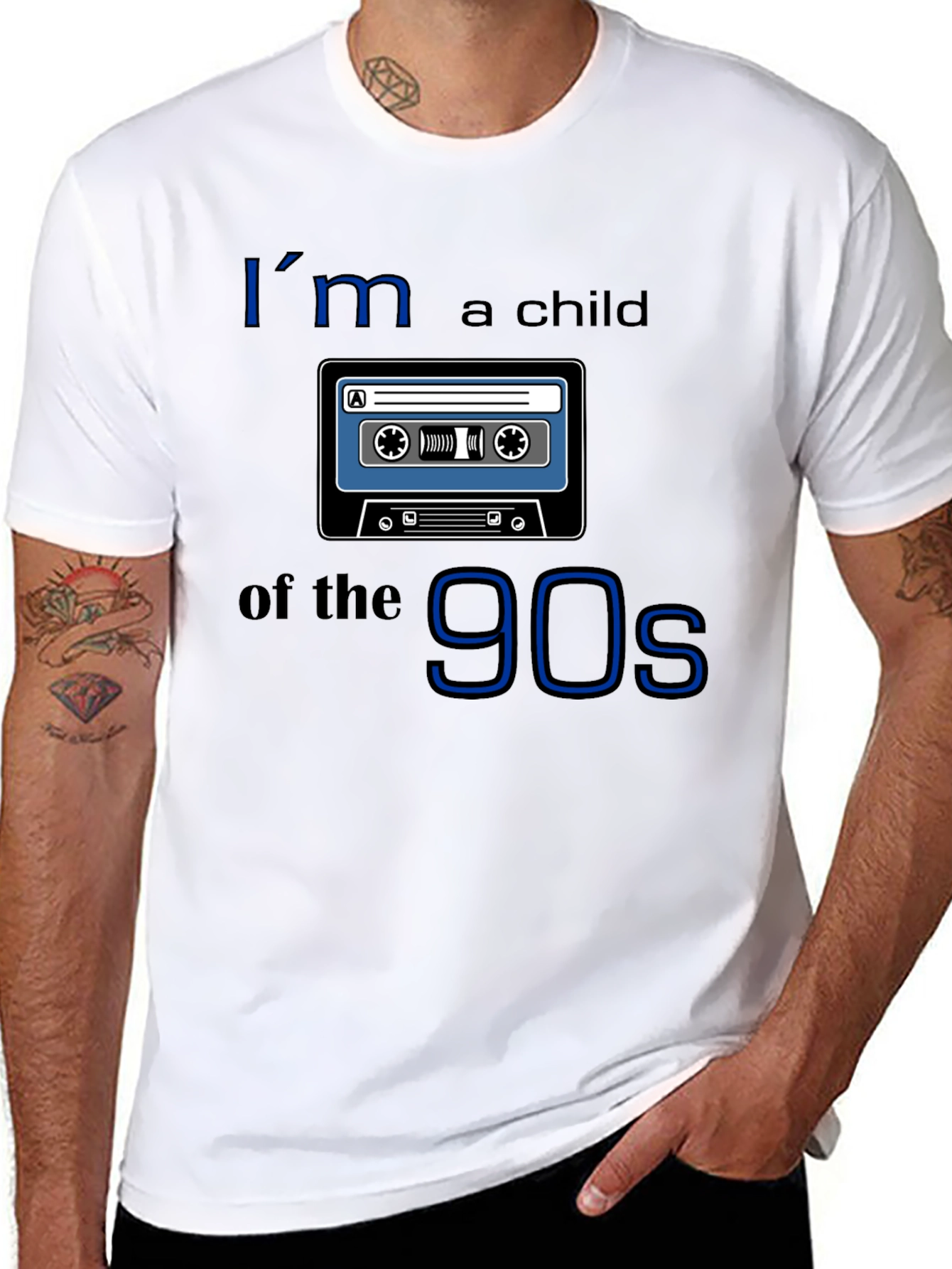 Retro 90s Cassette Tape T-Shirt - Nostalgic Style