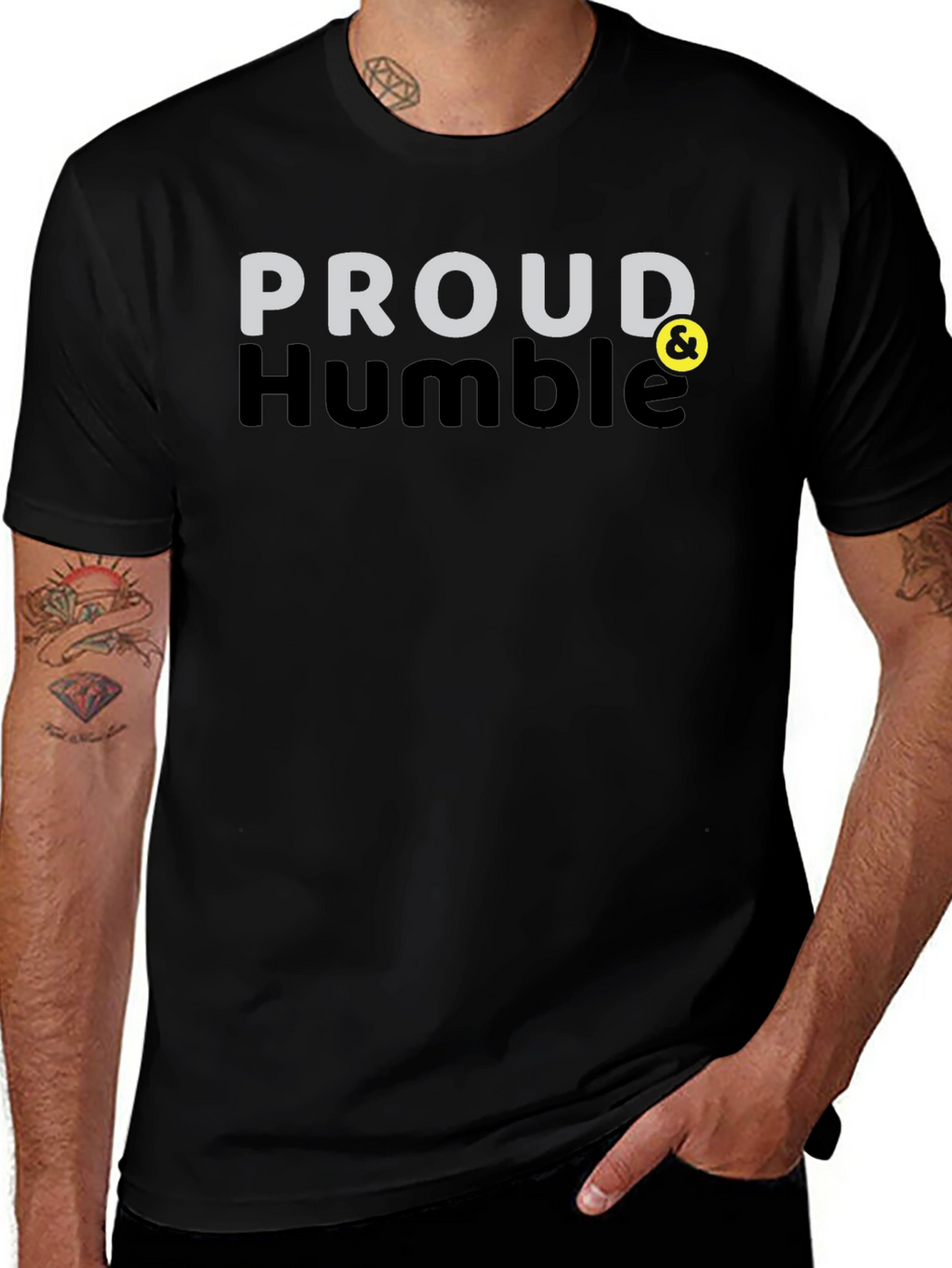 Proud & Humble Black T-Shirt