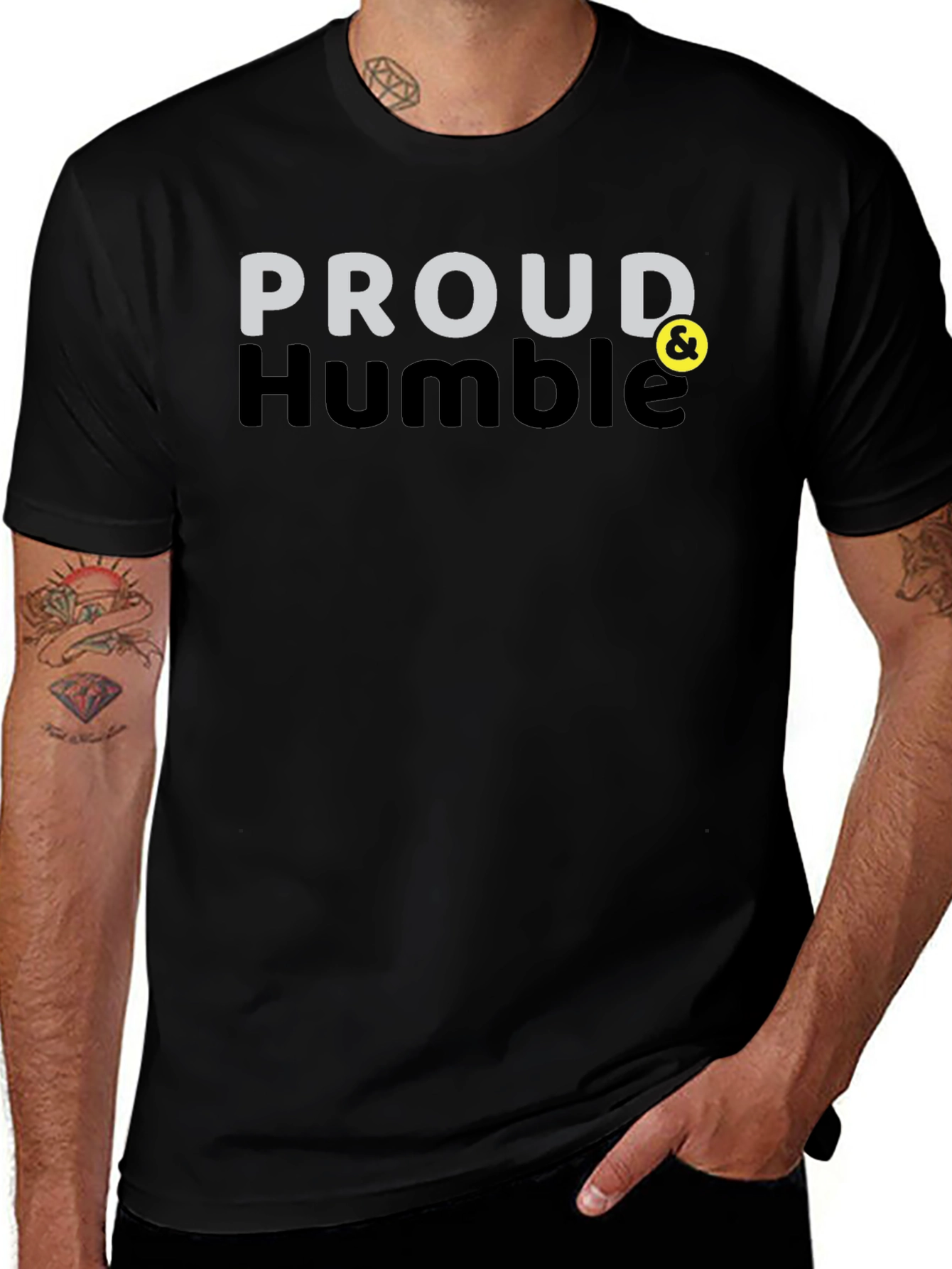 Proud & Humble Black T-Shirt