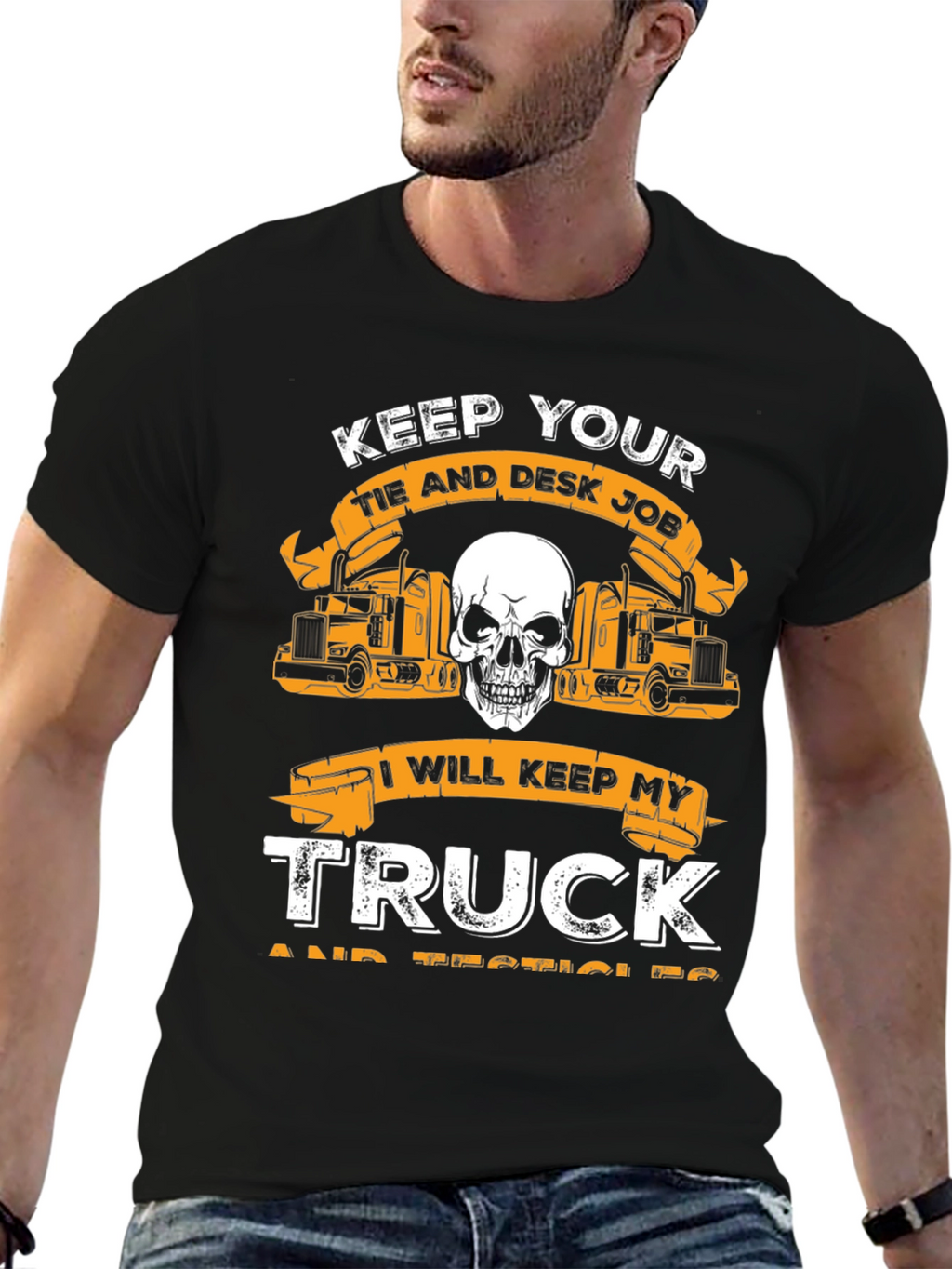 Trucker Pride Tee: Keep Your Truck Graphic T-Shirt