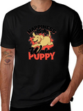 Happiness Is A Warm Puppy Graphic T-Shirt
