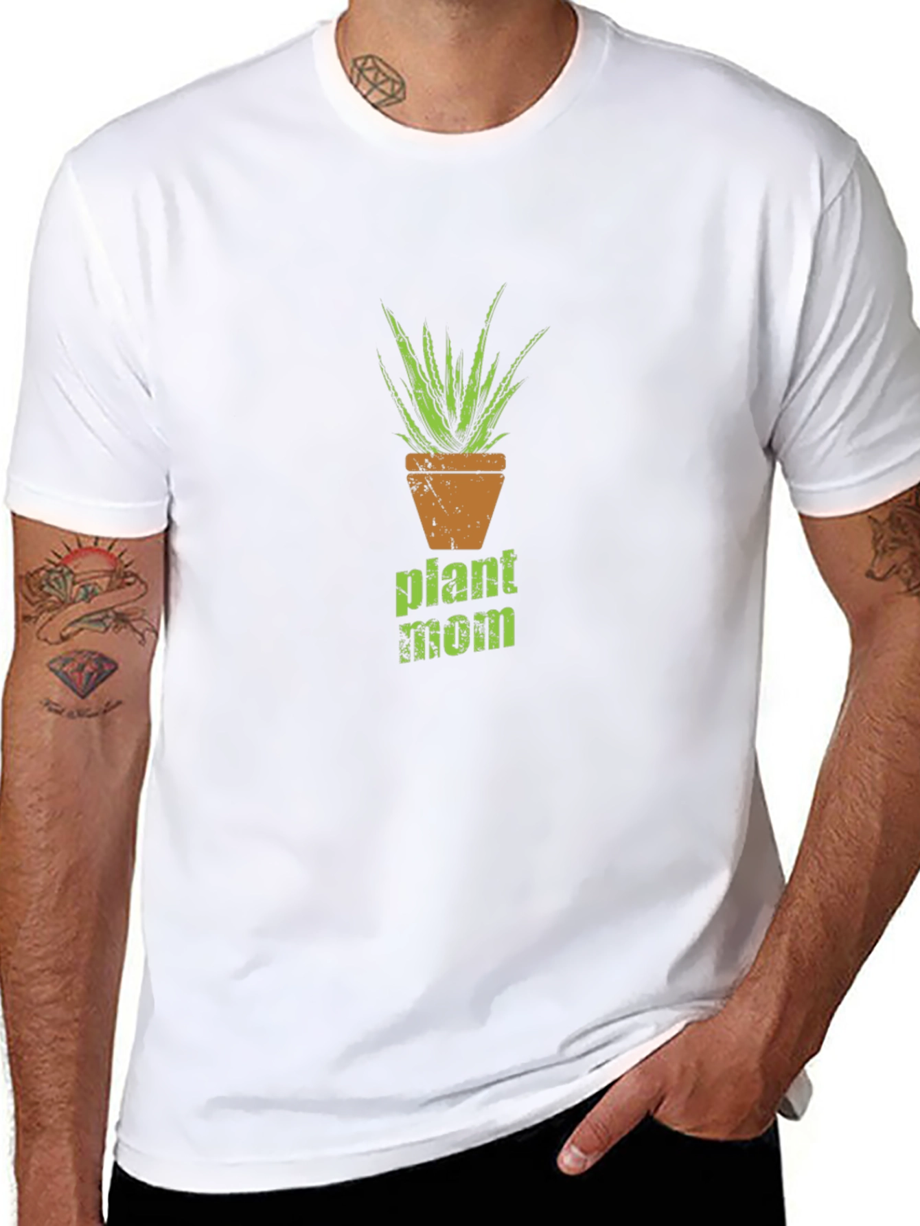 Plant Mom Graphic Tee - Black T-Shirt