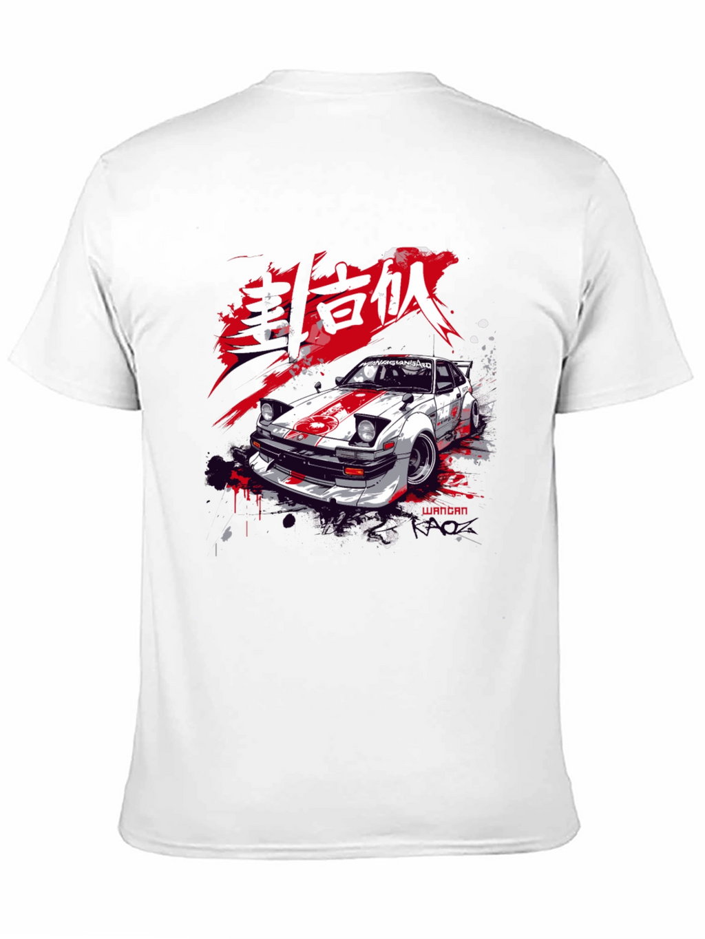 JDM Car Graphic Tee - Black