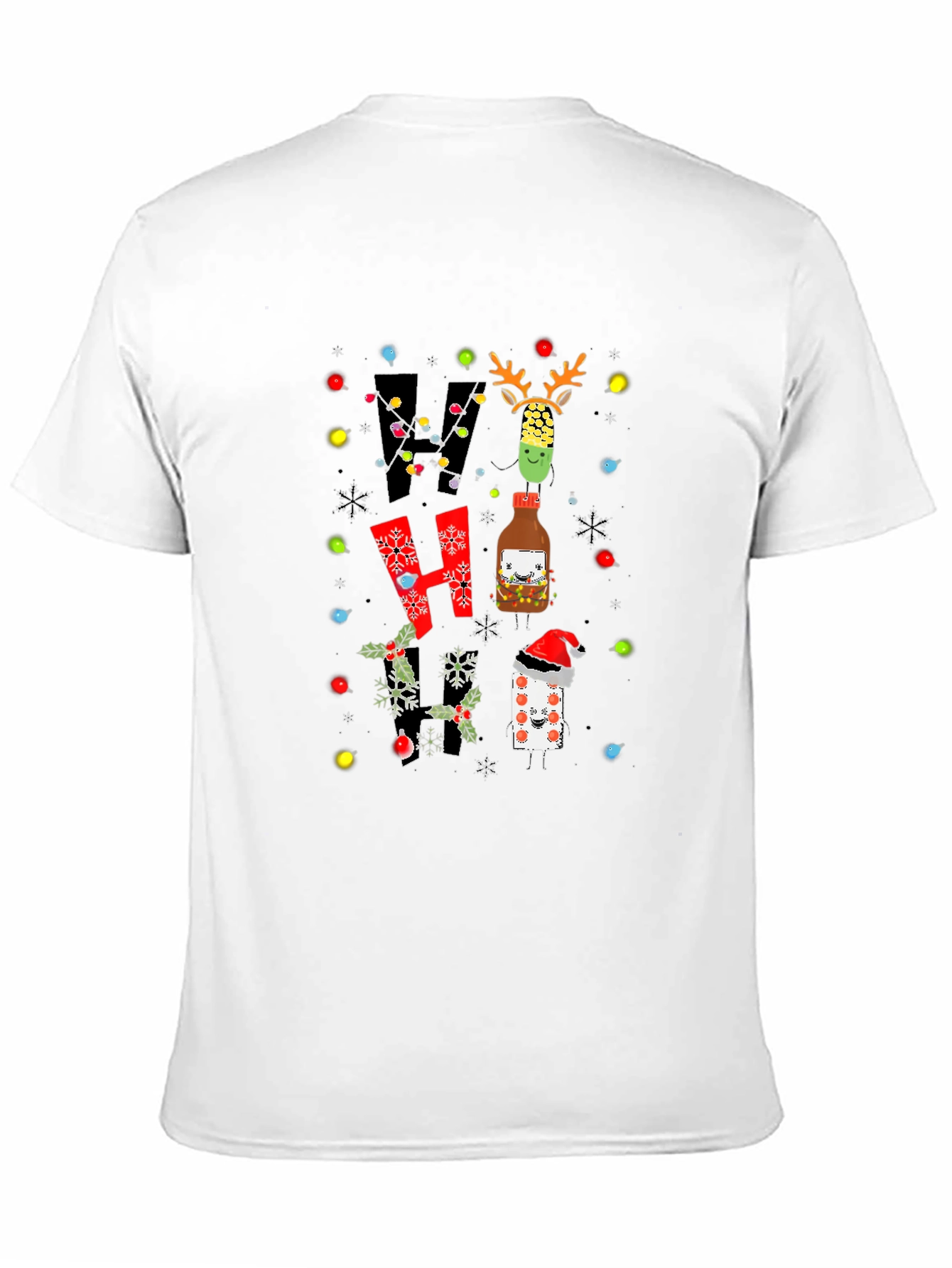 Festive Holiday HO HO HO T-Shirt
