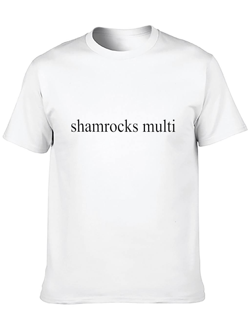 Shamrocks Multi Black T-Shirt - Casual Wear
