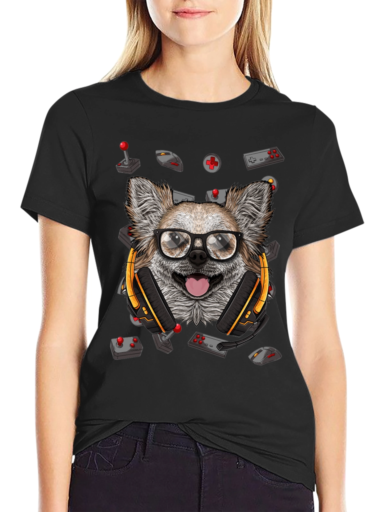 Gamer Dog T-Shirt