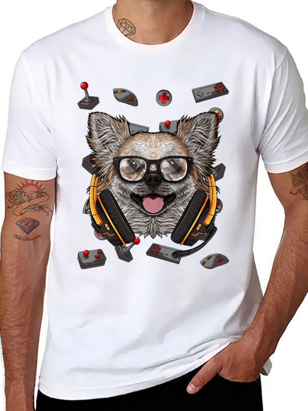 Gamer Dog T-Shirt