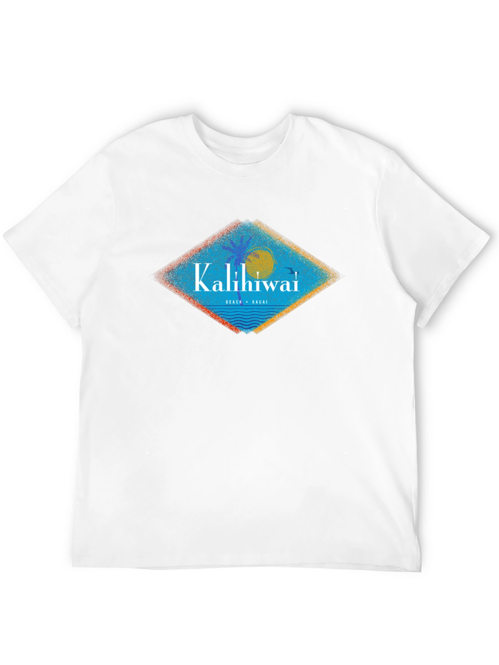 Kalihiwai Beach T-Shirt - Black