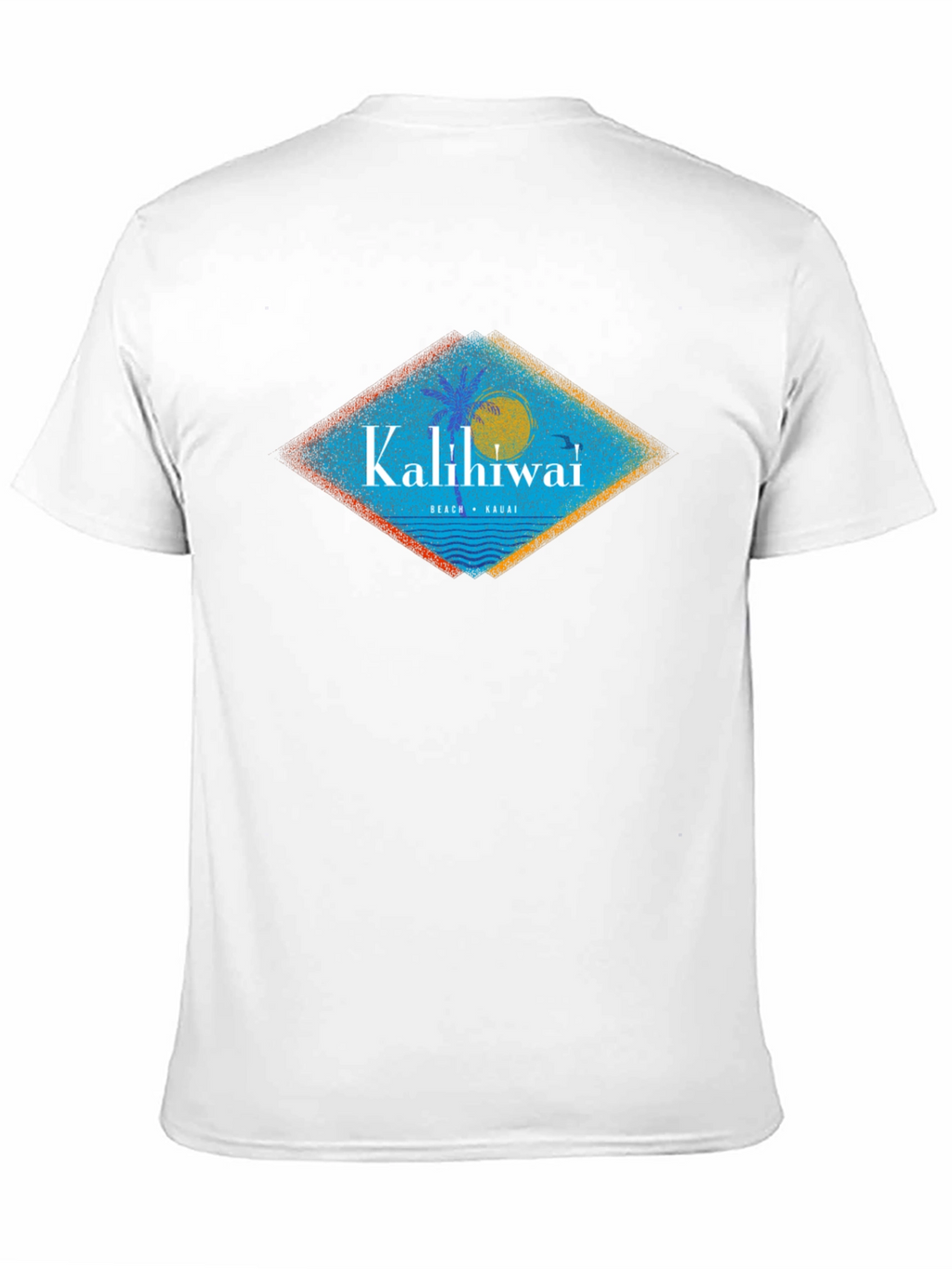 Kalihiwai Beach T-Shirt - Black