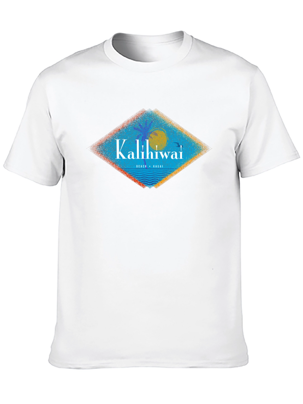 Kalihiwai Beach T-Shirt - Black