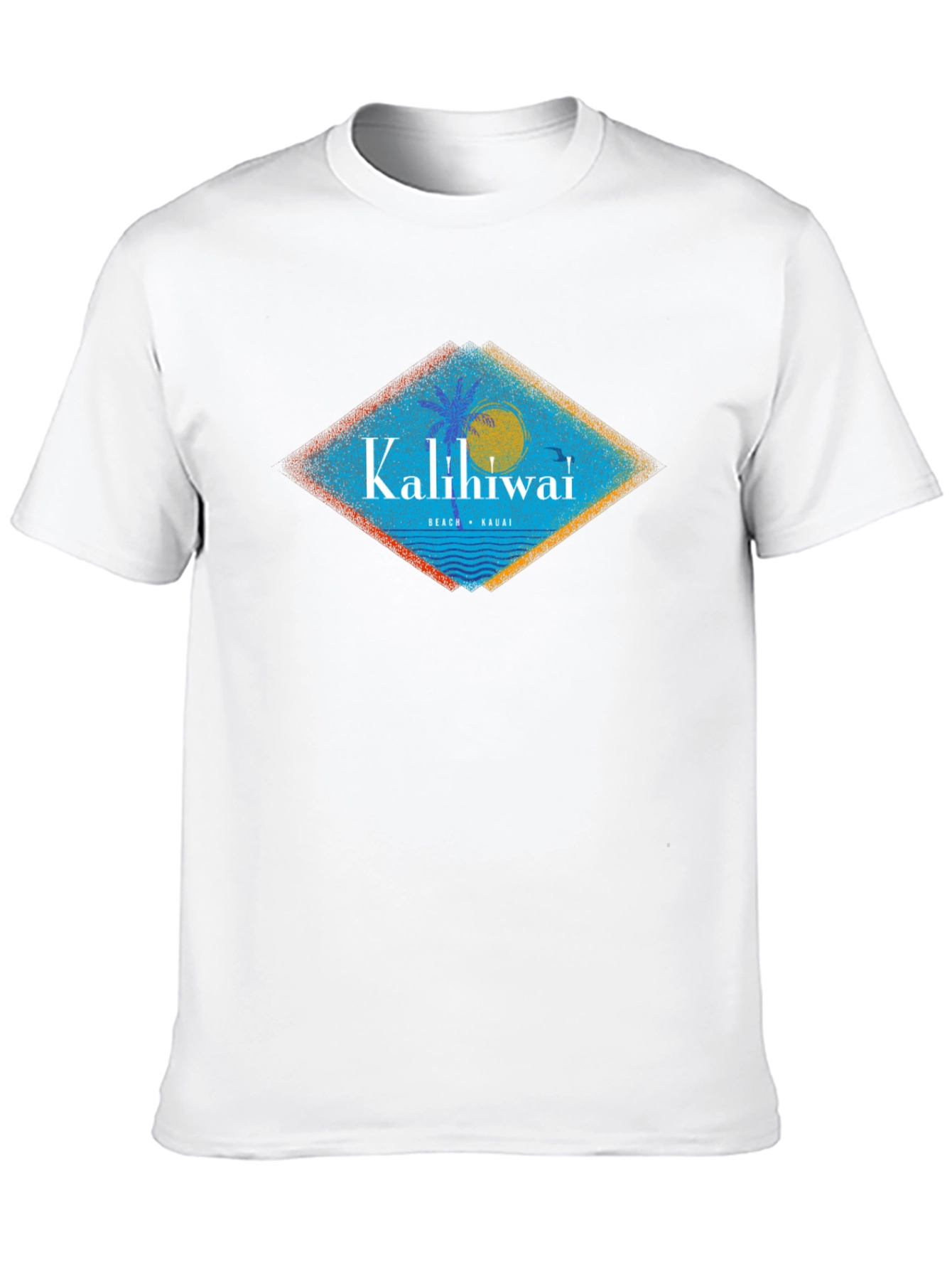 Kalihiwai Beach T-Shirt - Black