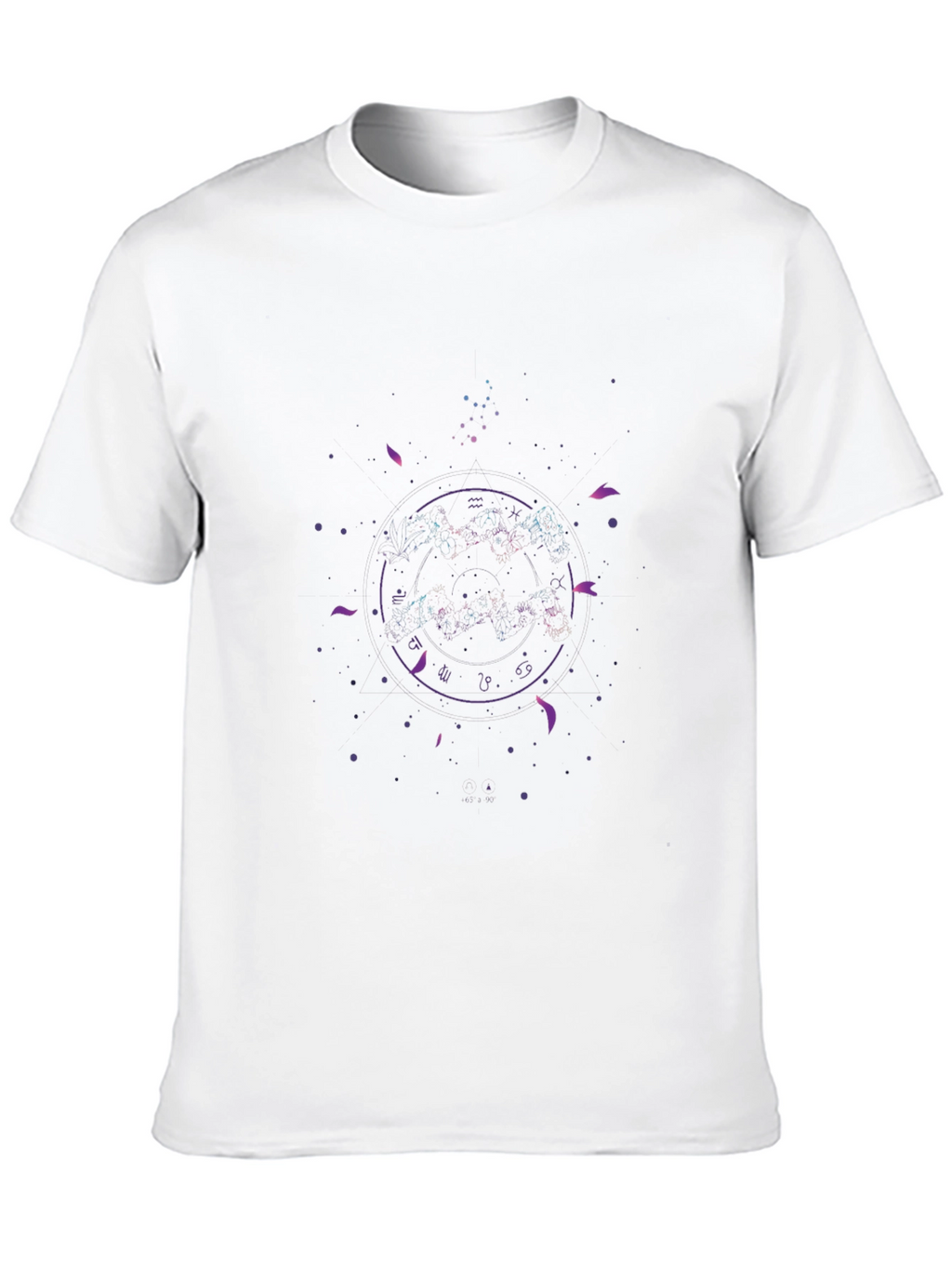 Cosmic Zodiac Black T-Shirt