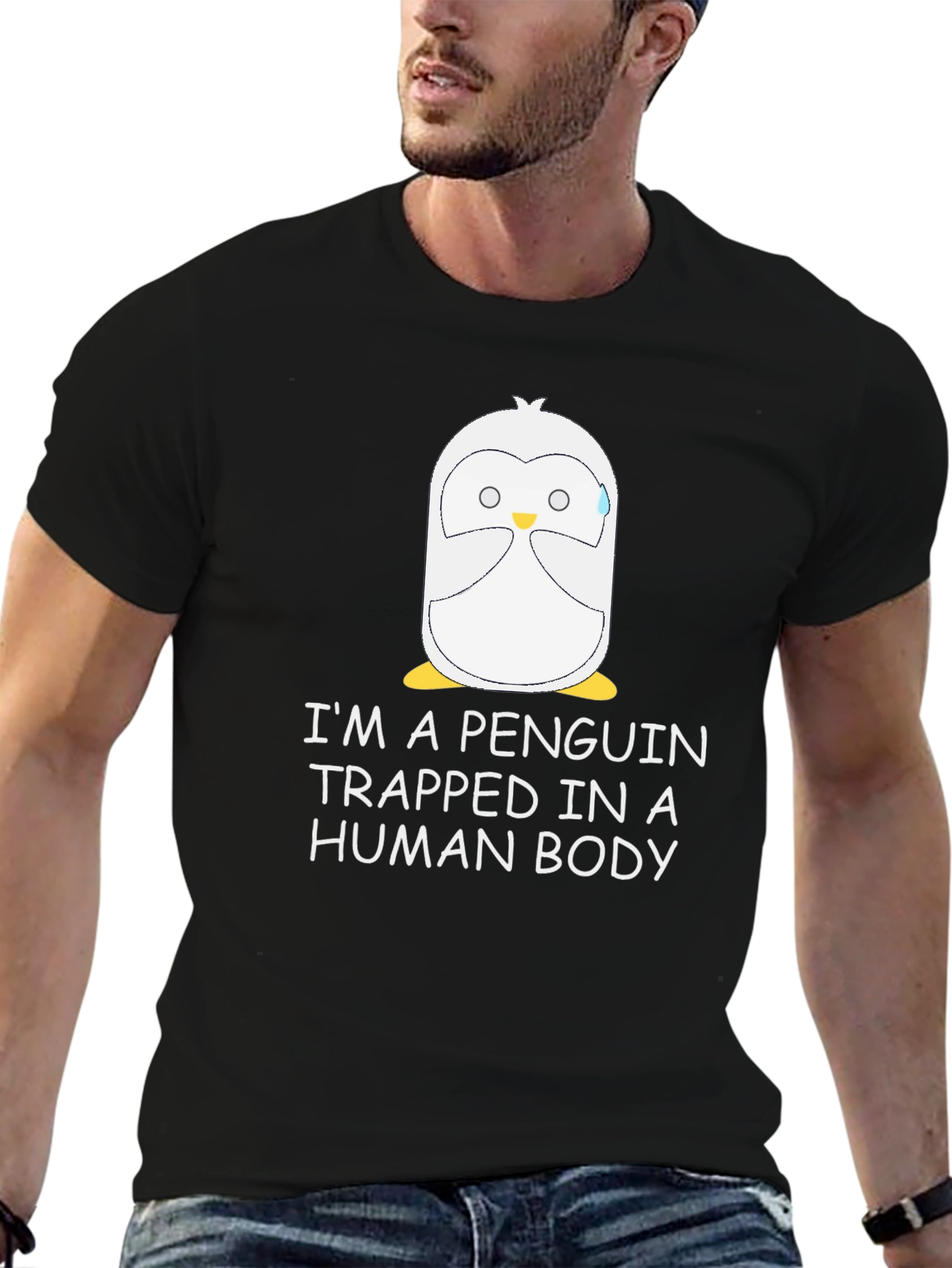 Penguin Trapped in a Human Body T-Shirt