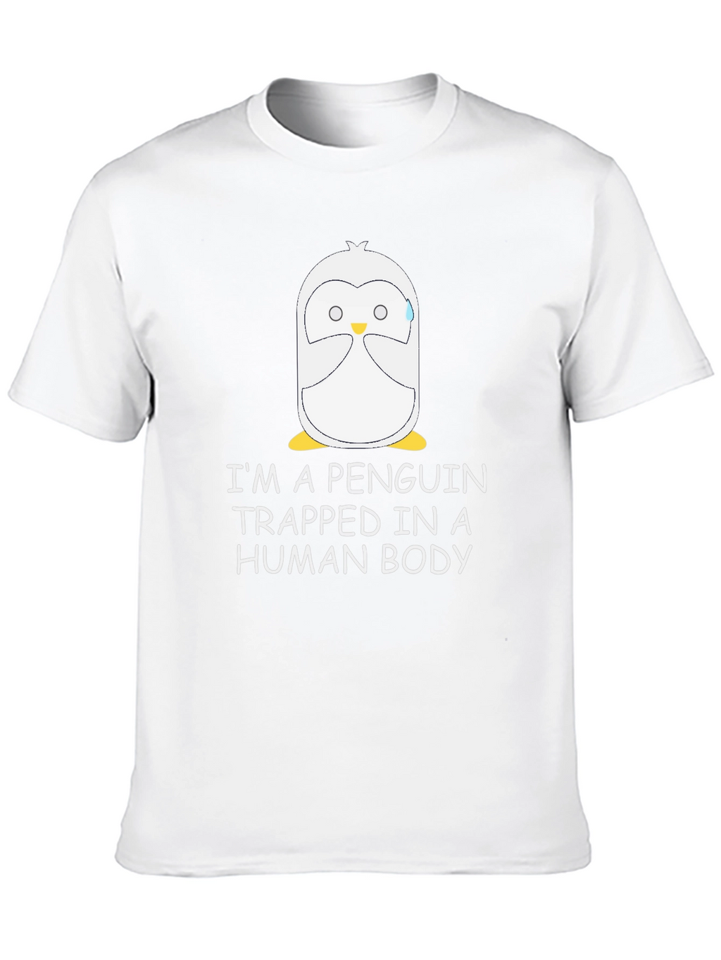 Penguin Trapped in a Human Body T-Shirt