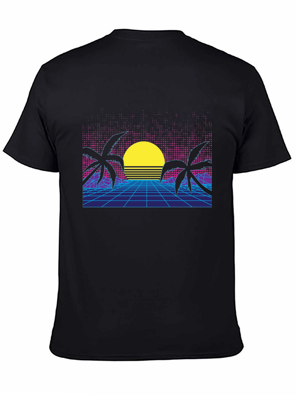 Retro Sunset T-Shirt 80s Style Tee