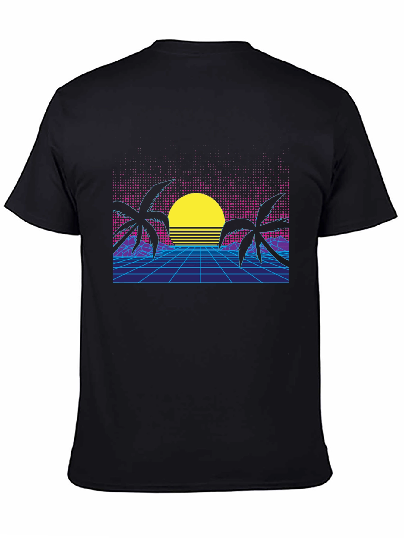 Retro Sunset T-Shirt 80s Style Tee