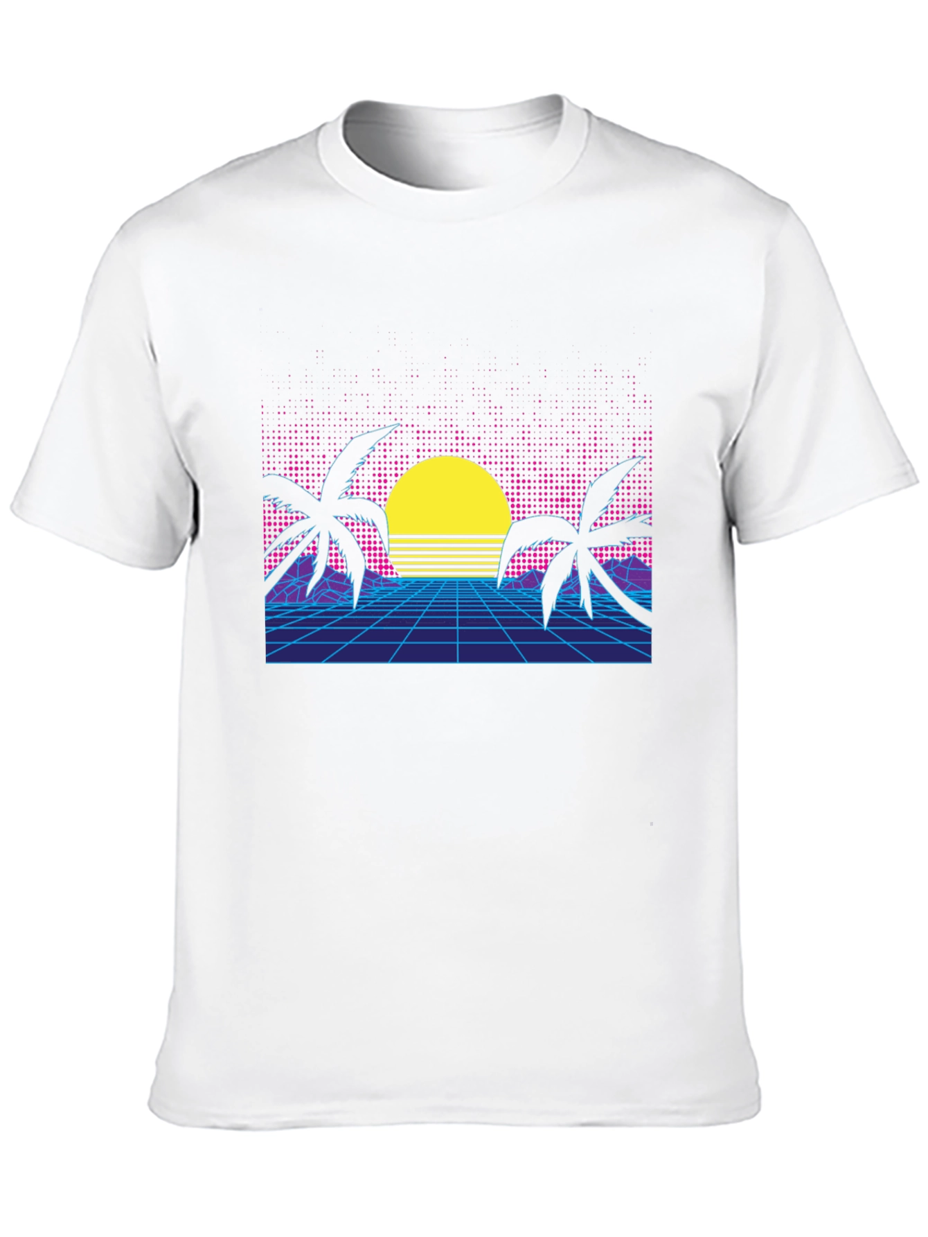 Retro Sunset T-Shirt 80s Style Tee