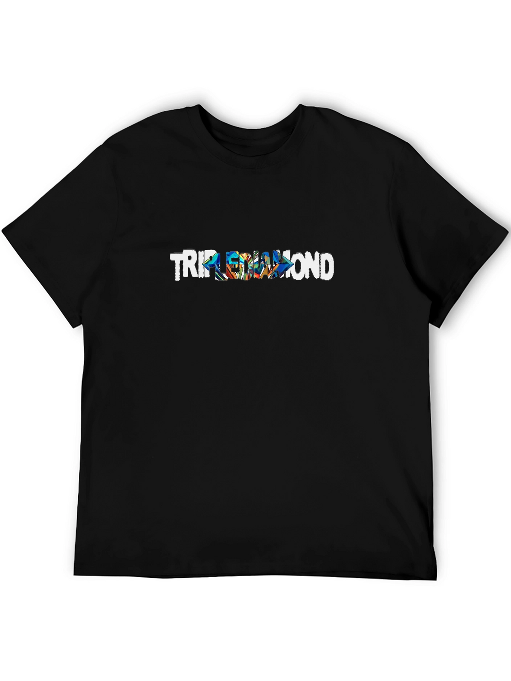 Mens Black TRIP REDIAMOND Graphic T-Shirt