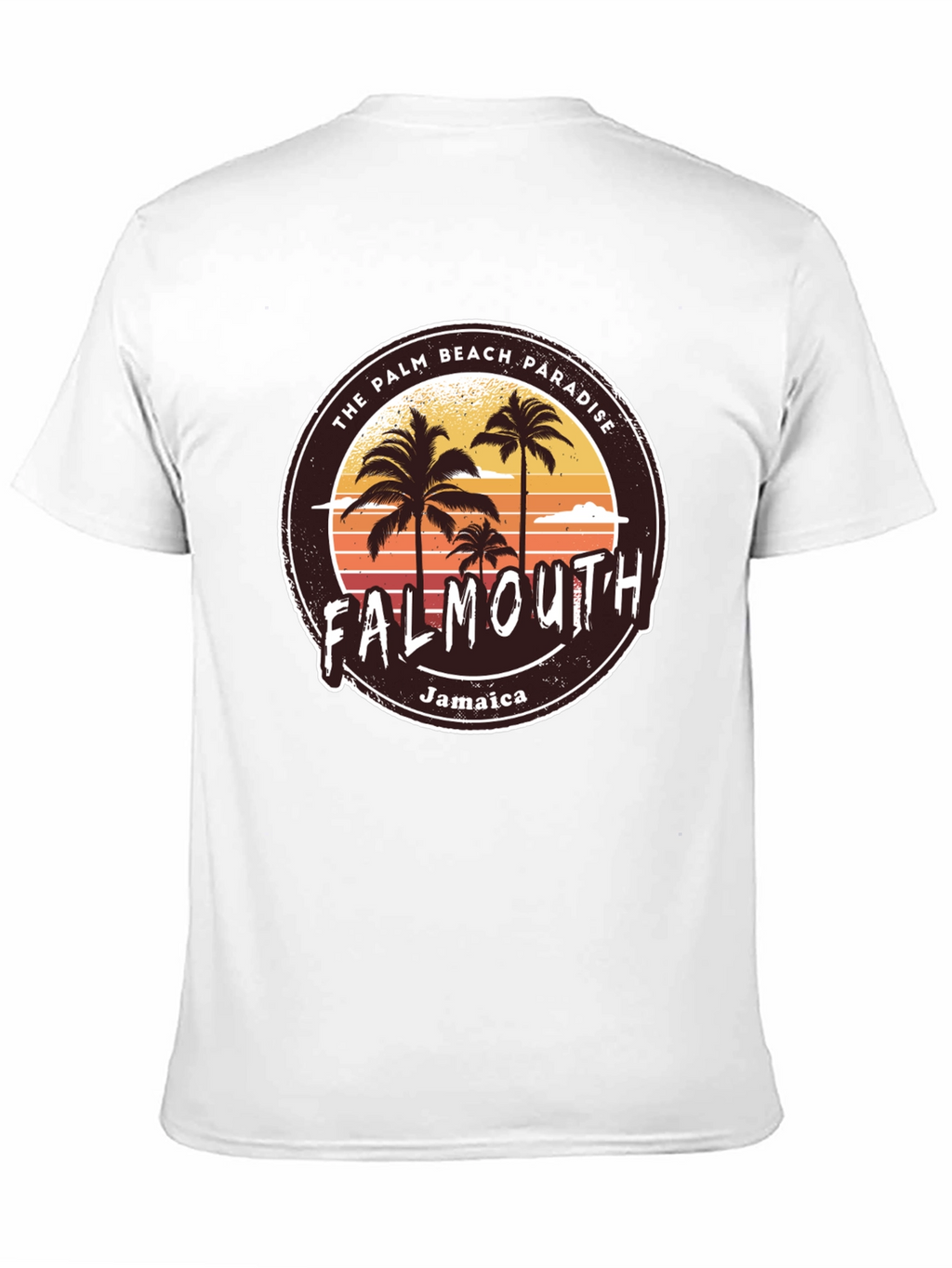 Falmouth Jamaica Palm Beach Paradise T-Shirt