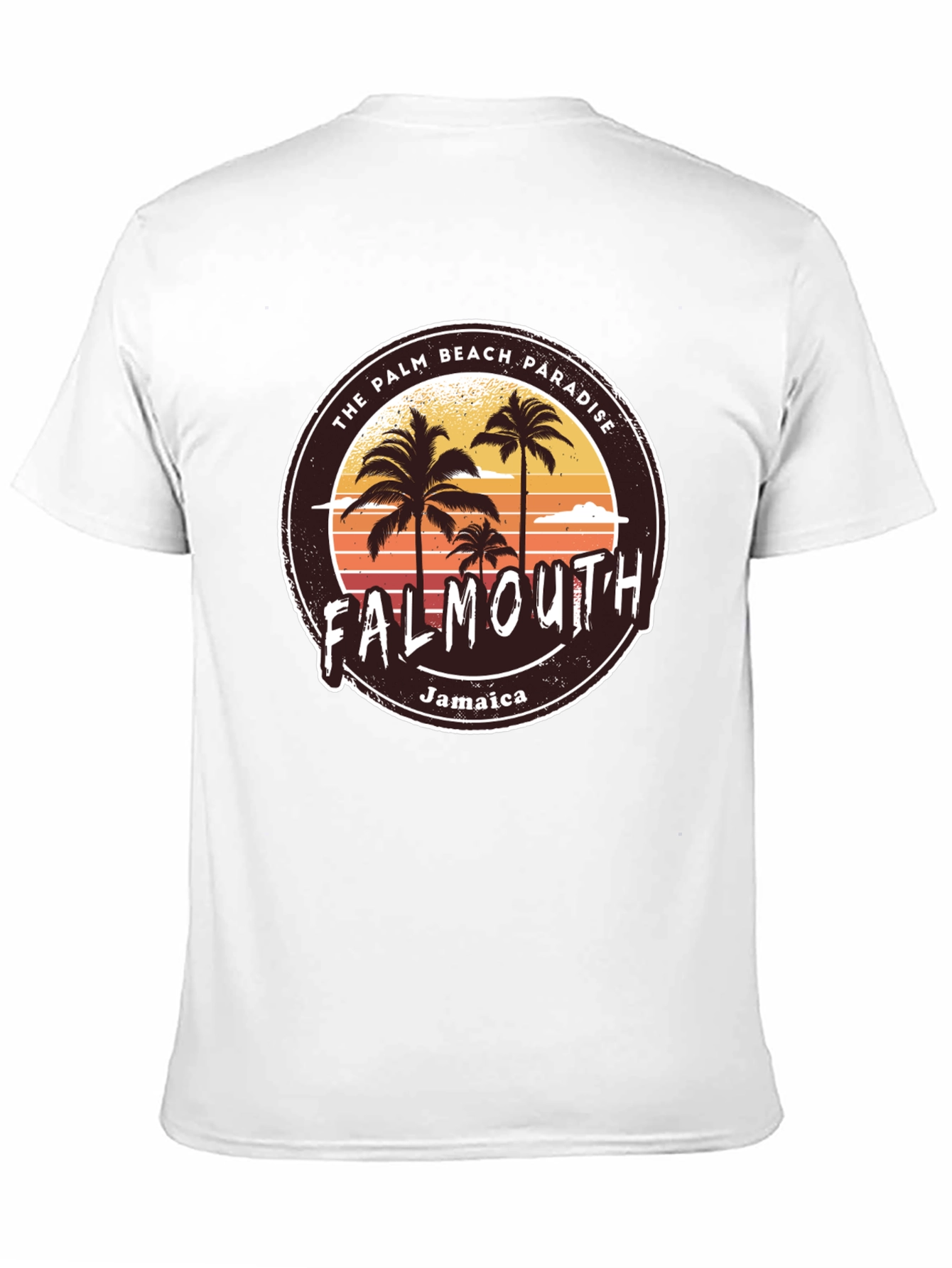 Falmouth Jamaica Palm Beach Paradise T-Shirt
