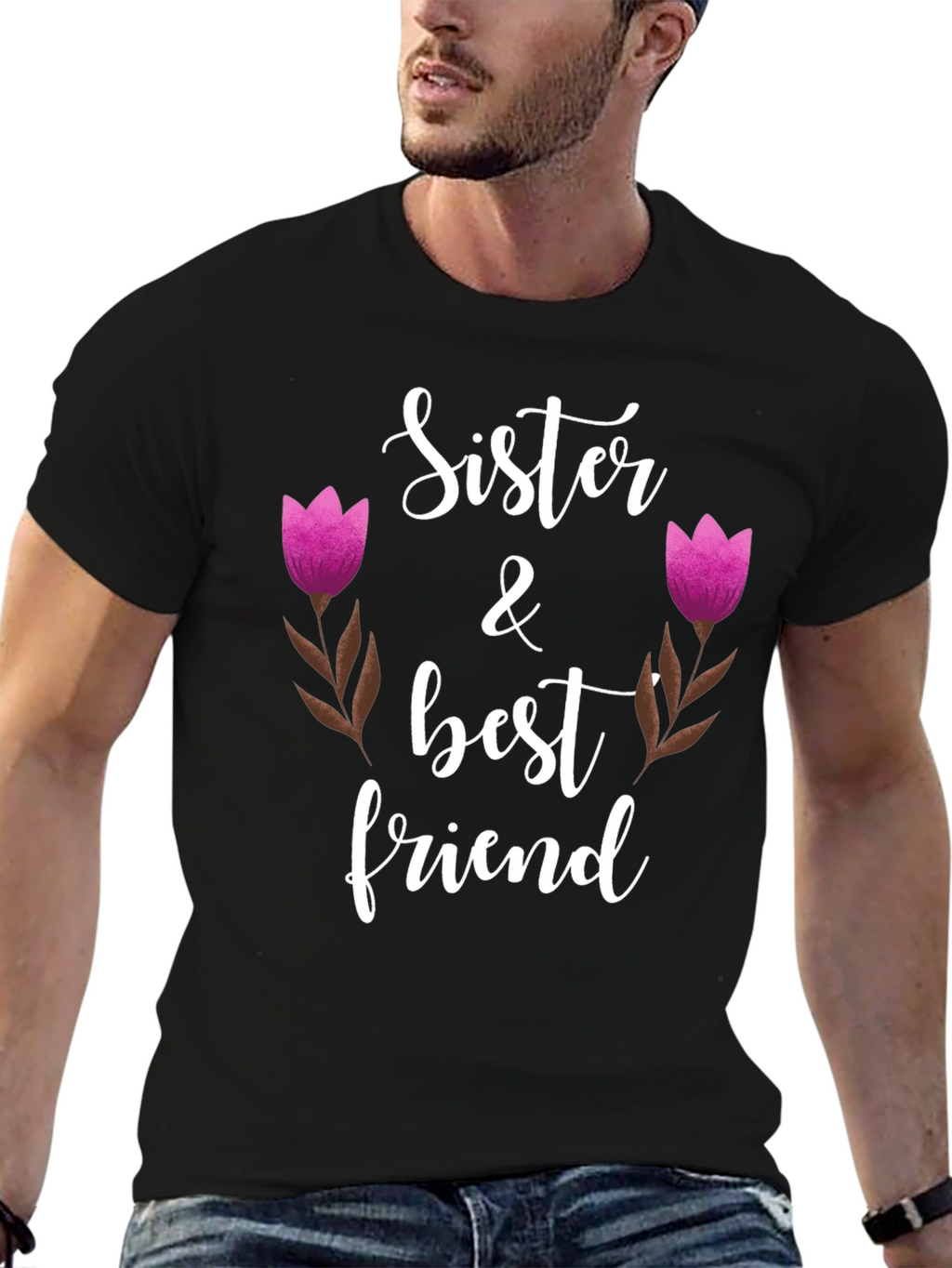 Sister & Best Friend Graphic Tee