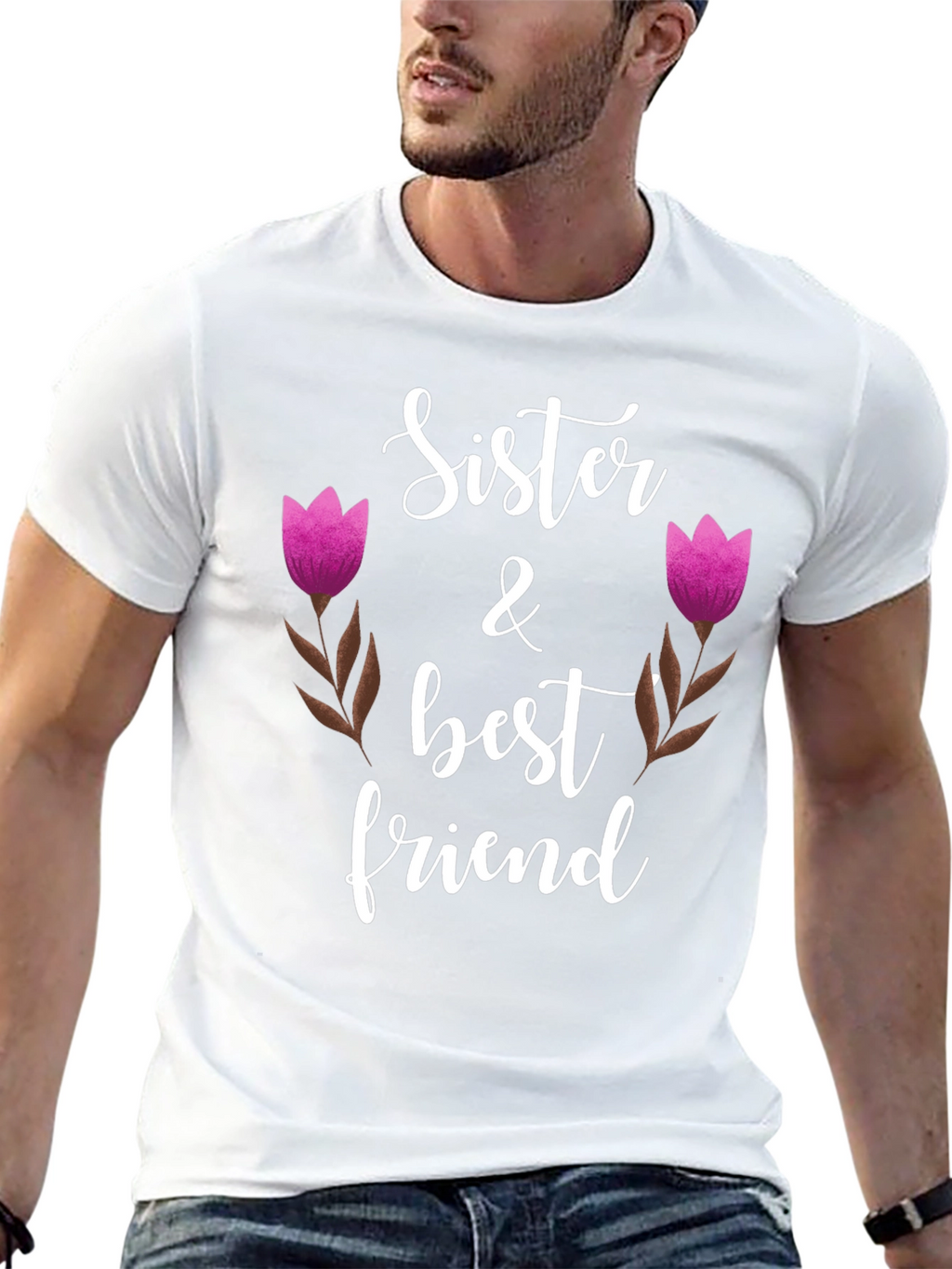 Sister & Best Friend Graphic Tee