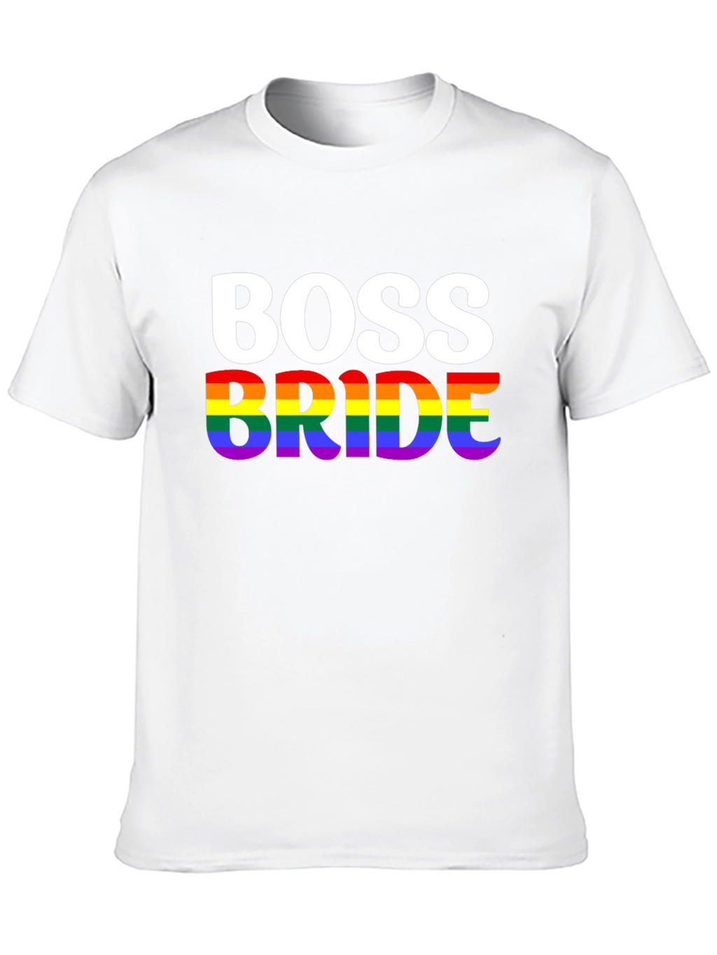 Boss Bride LGBTQ Pride T-Shirt