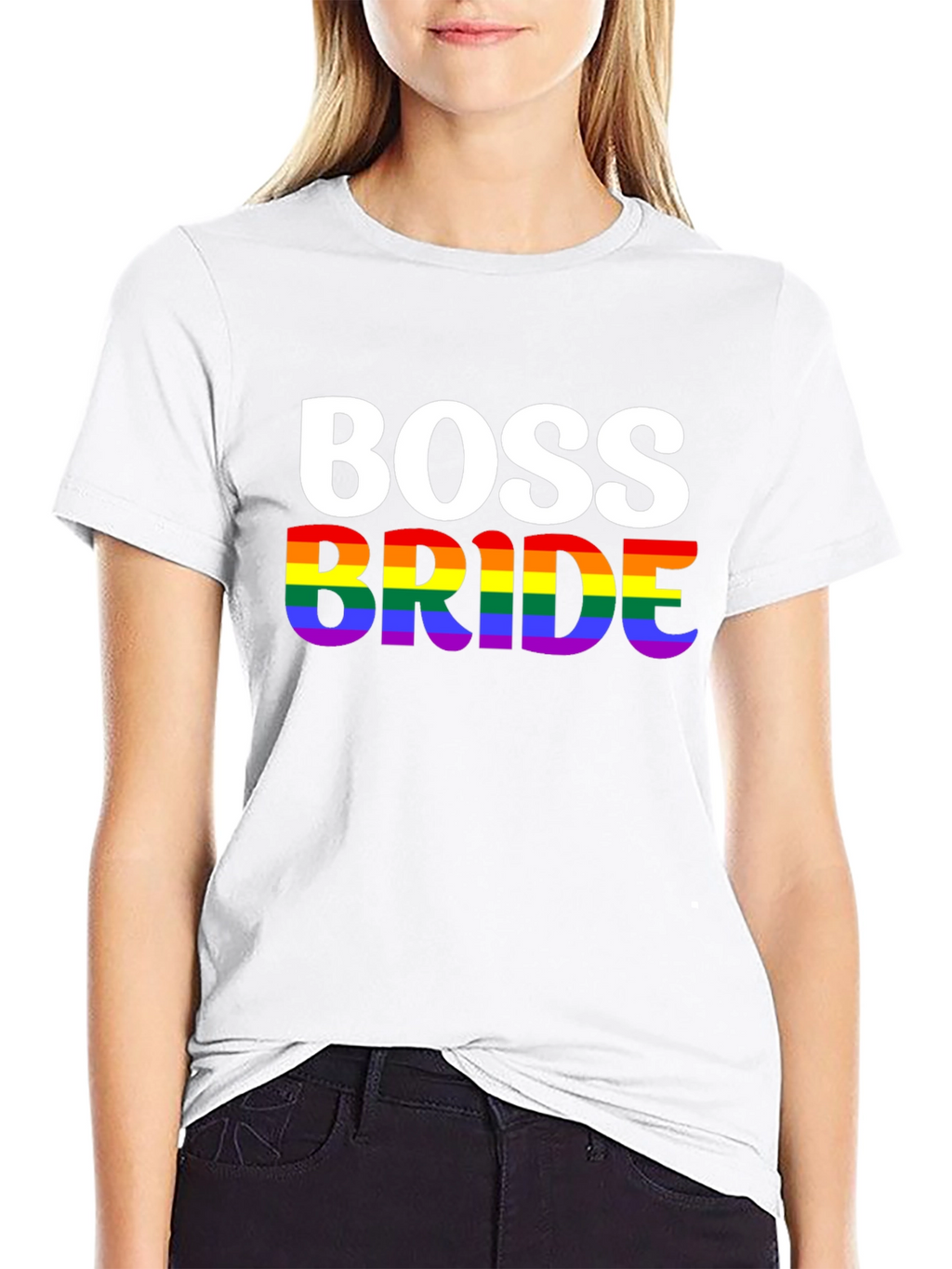 Boss Bride LGBTQ Pride T-Shirt