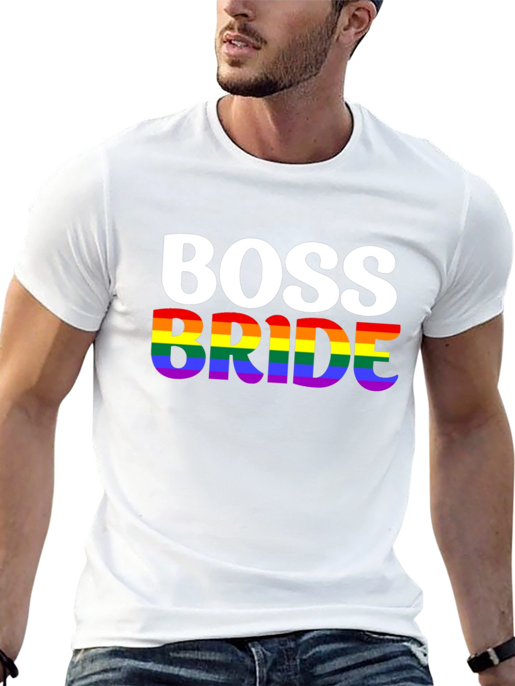 Boss Bride LGBTQ Pride T-Shirt