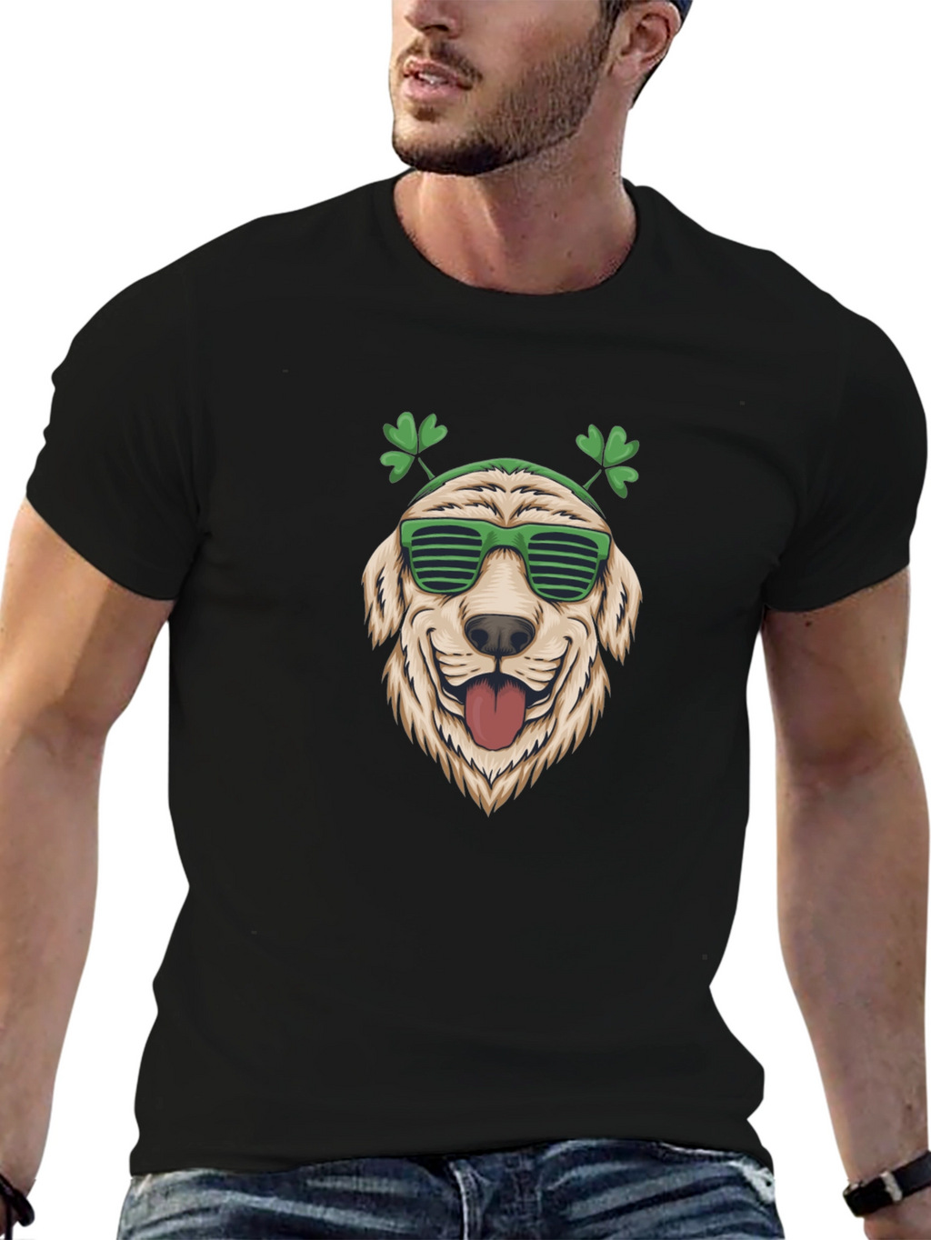 St. Patricks Day Dog T-Shirt