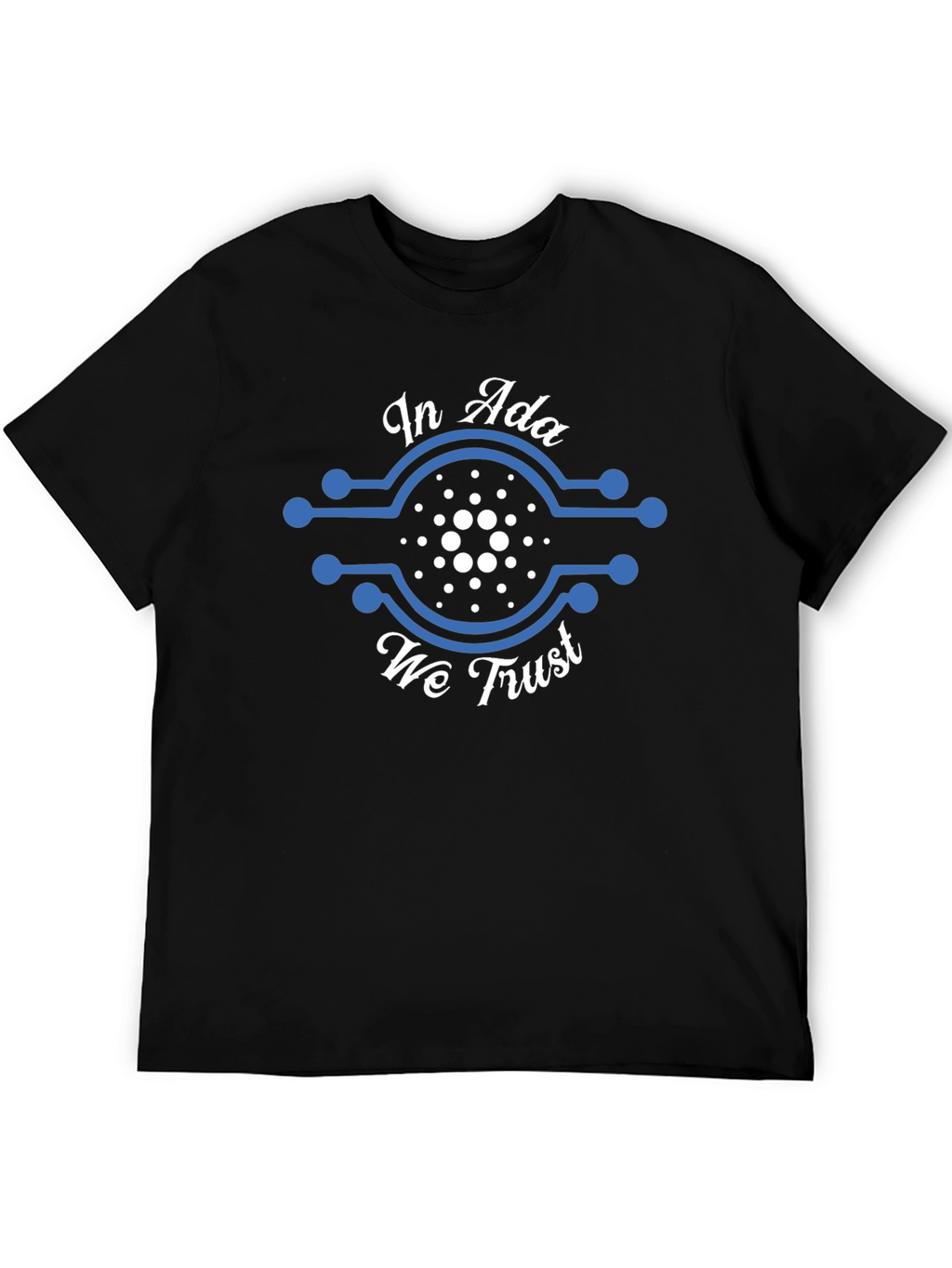 In Ada We Trust Black T-Shirt