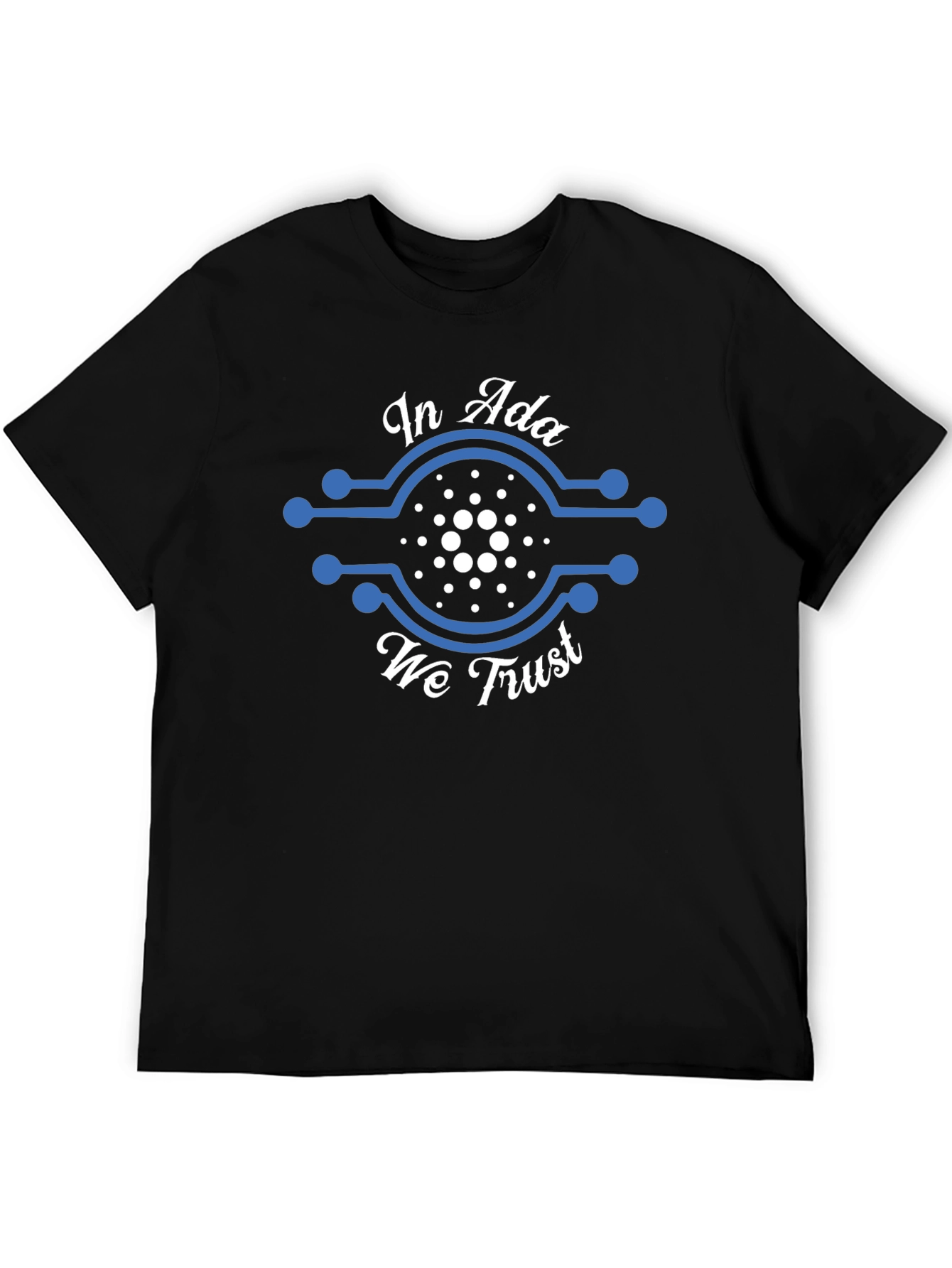 In Ada We Trust Black T-Shirt