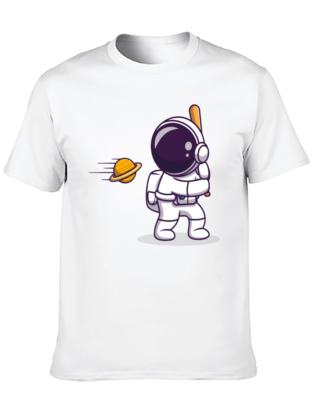 Astronaut Hitting Planet T-Shirt